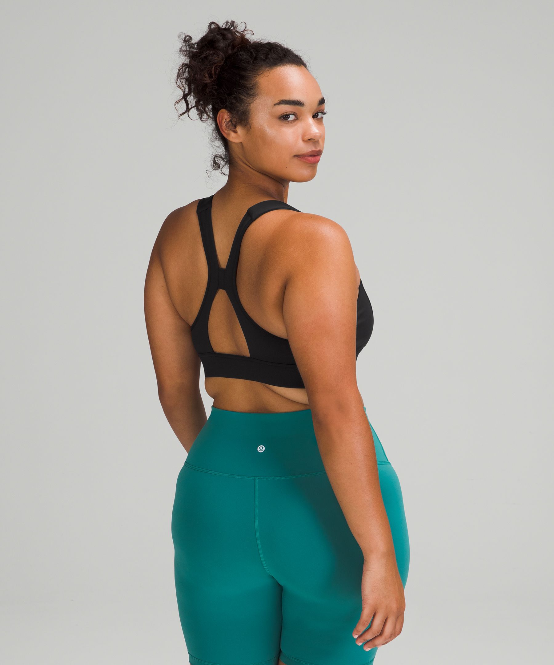 Lululemon Sports Bh Dame Svarte | 32591-JVPE