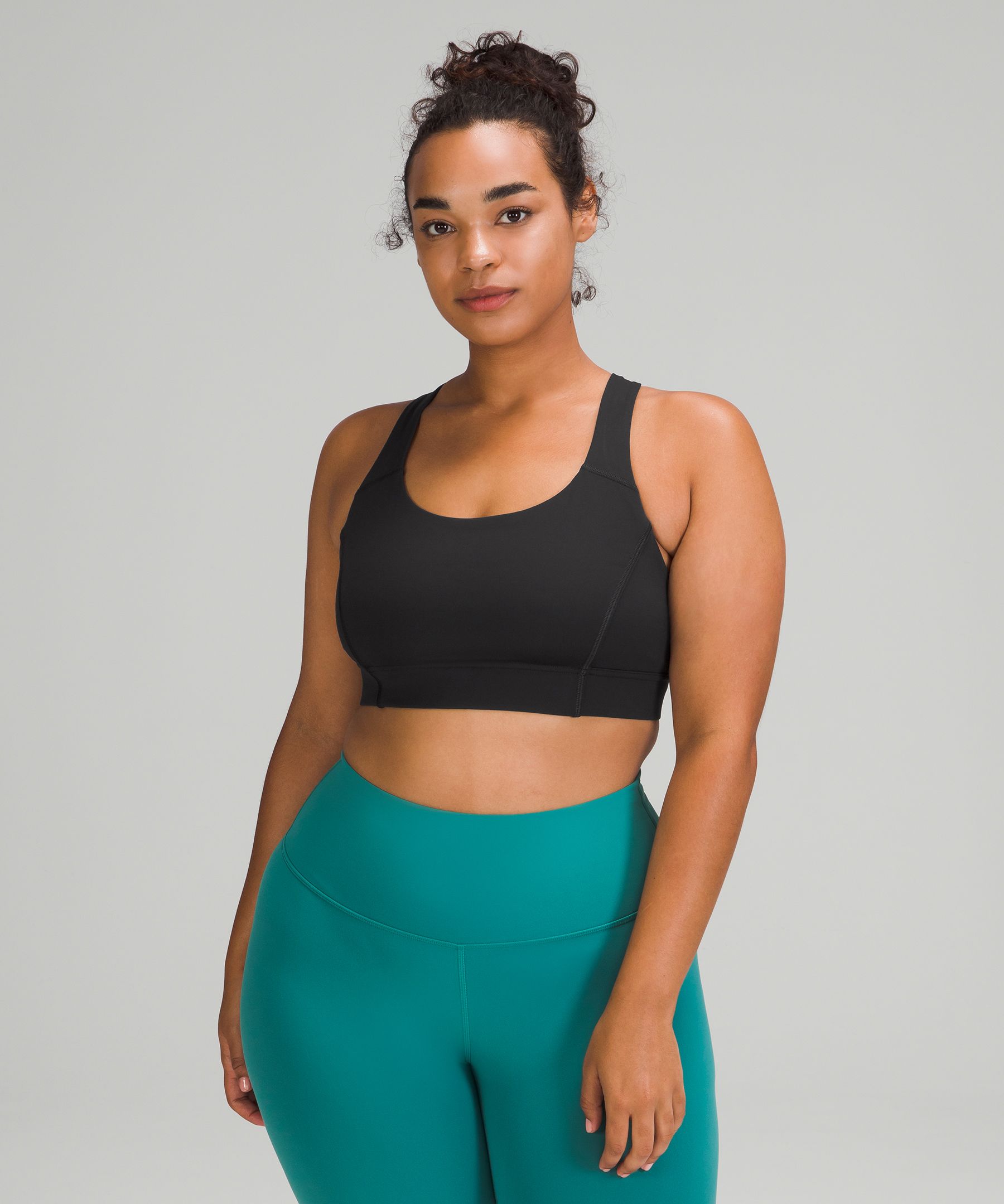 Lululemon Sports Bh Dame Svarte | 32591-JVPE