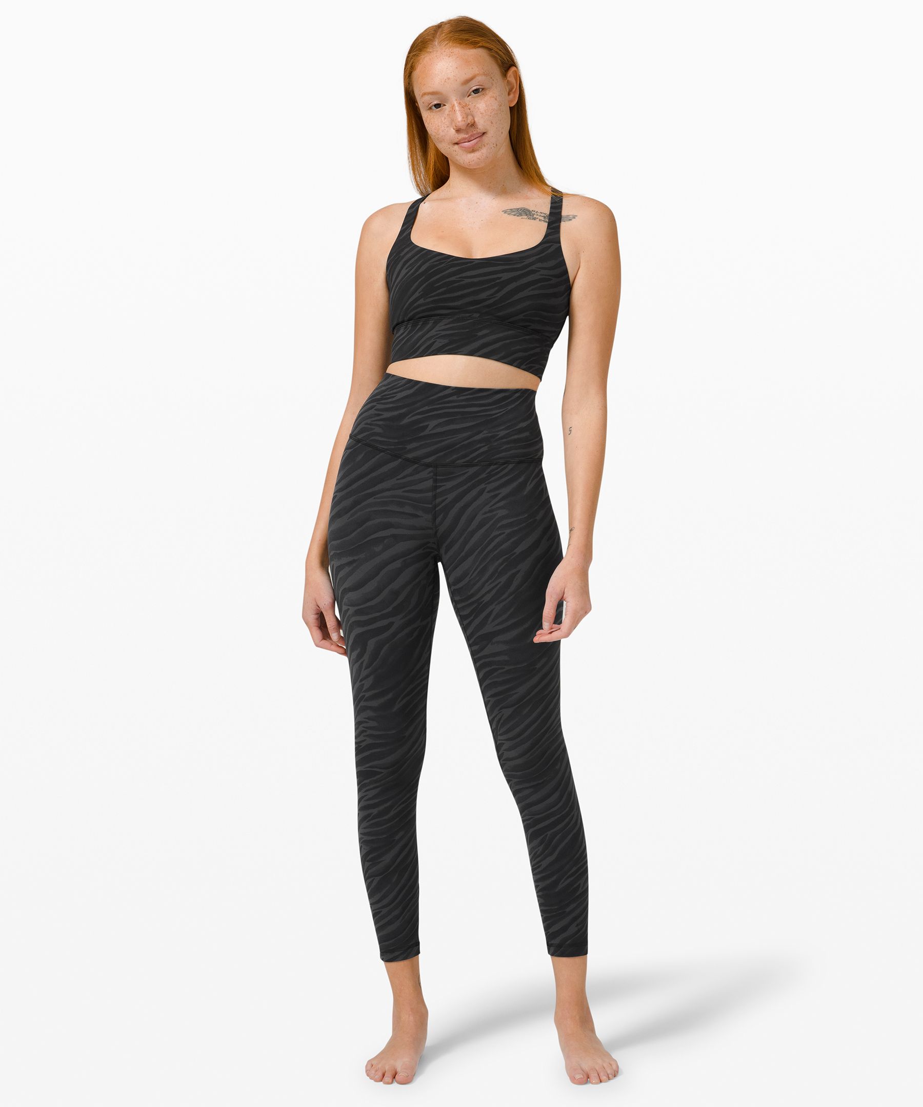 Lululemon Sports Bh Dame Svarte | 37256-UPHT