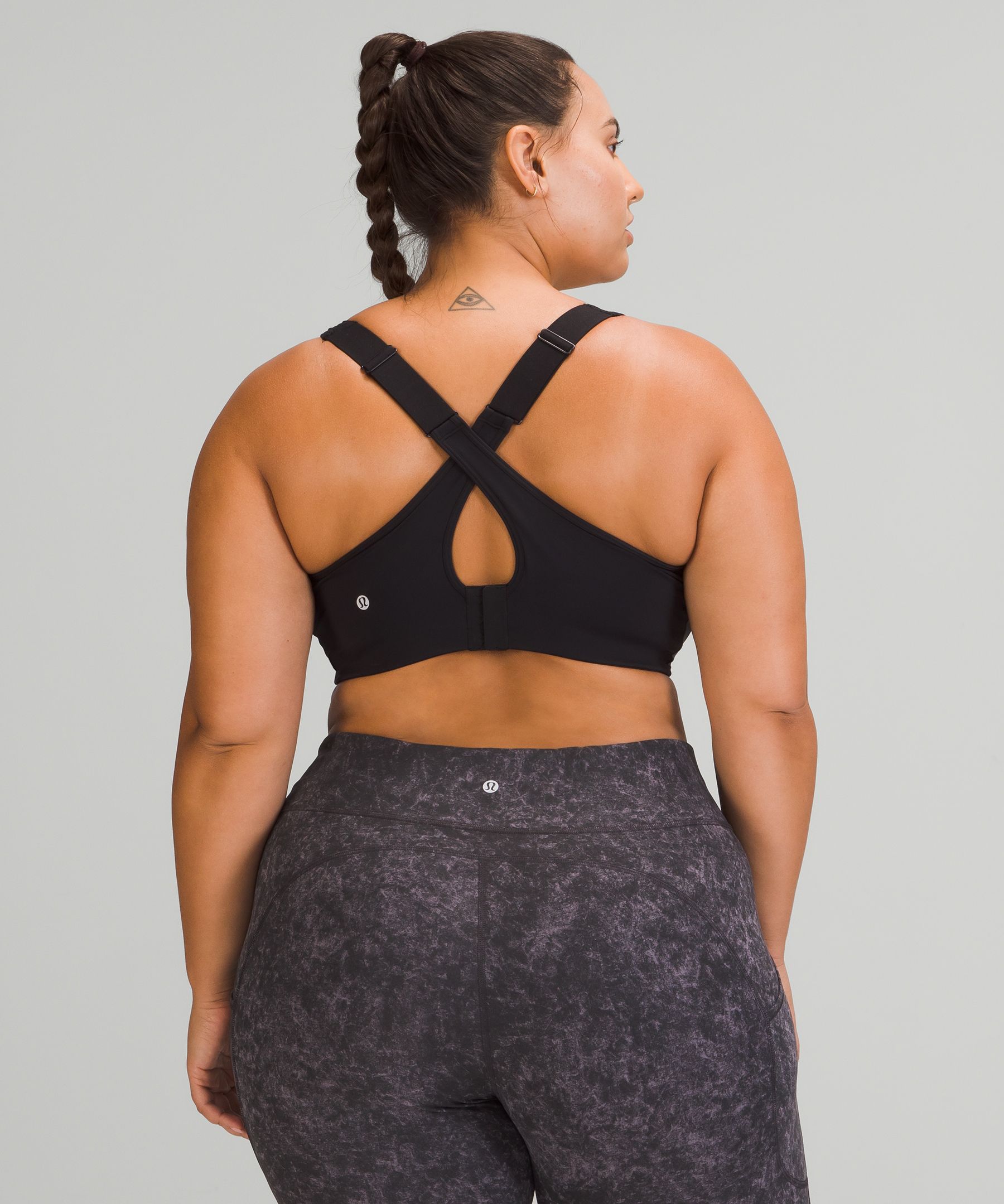 Lululemon Sports Bh Dame Svarte | 41085-OVUF
