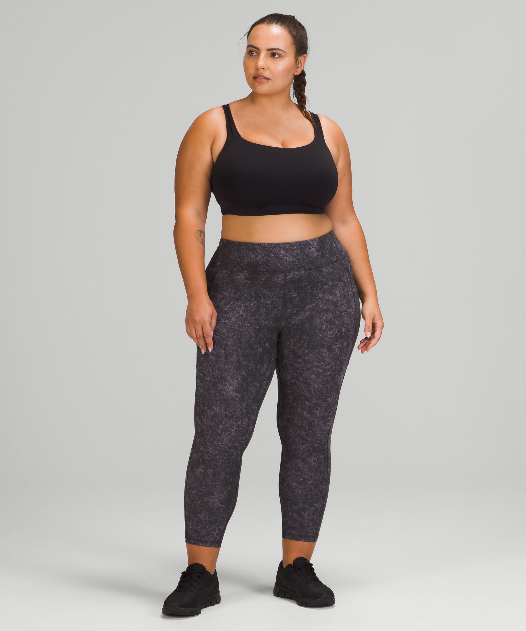 Lululemon Sports Bh Dame Svarte | 41085-OVUF