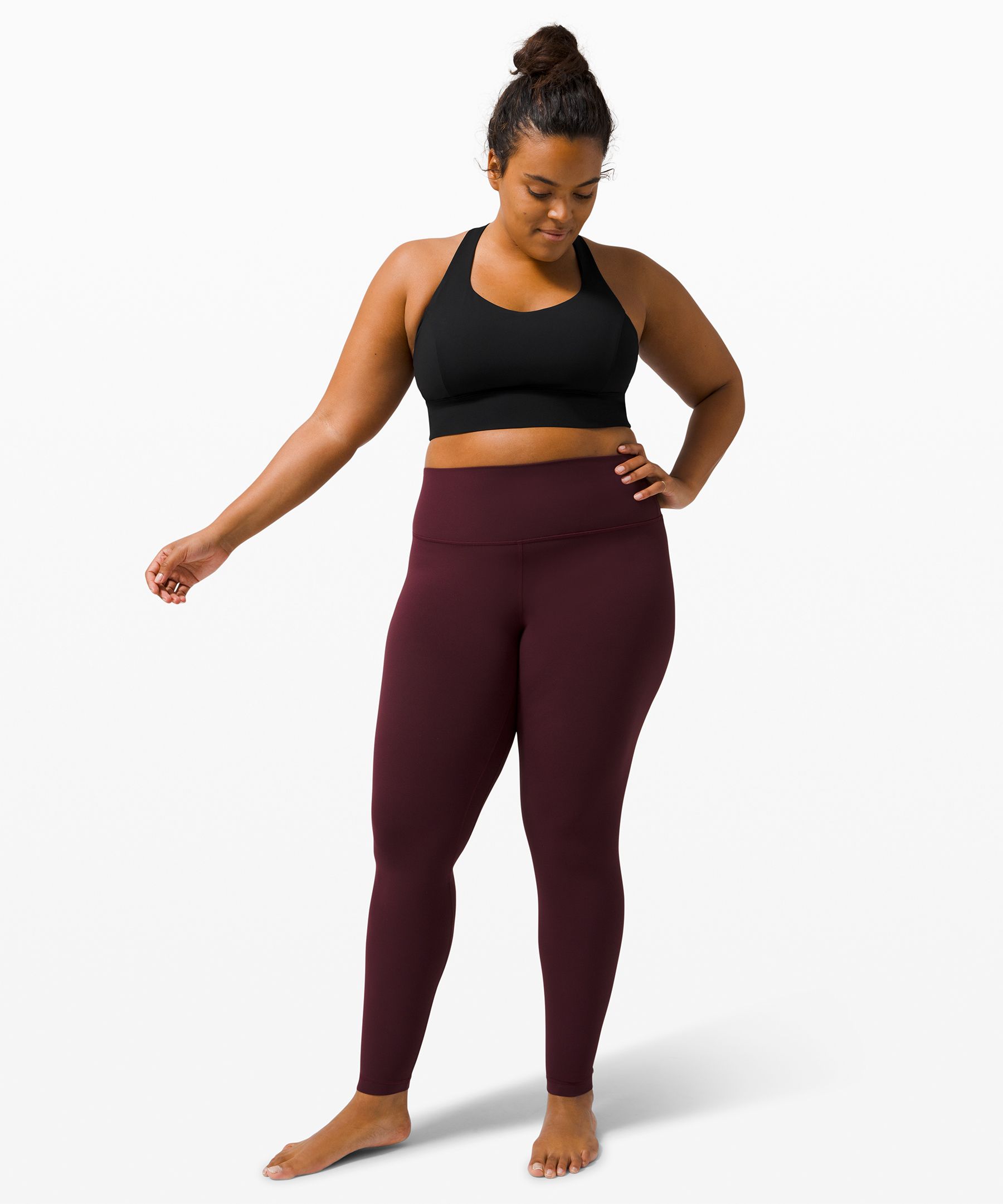 Lululemon Sports Bh Dame Svarte | 41906-TWQR