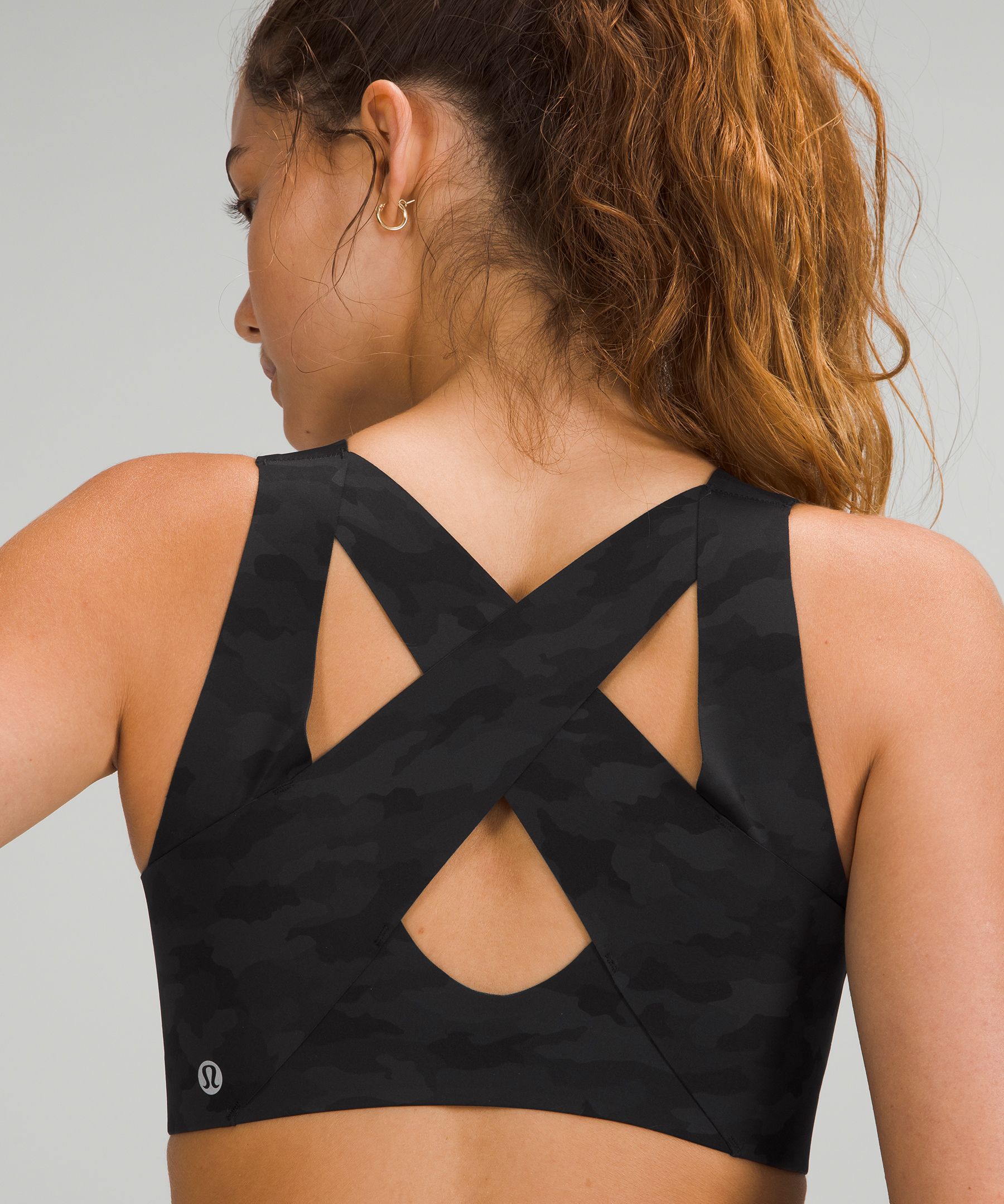 Lululemon Sports Bh Dame Svarte | 57046-DJGW