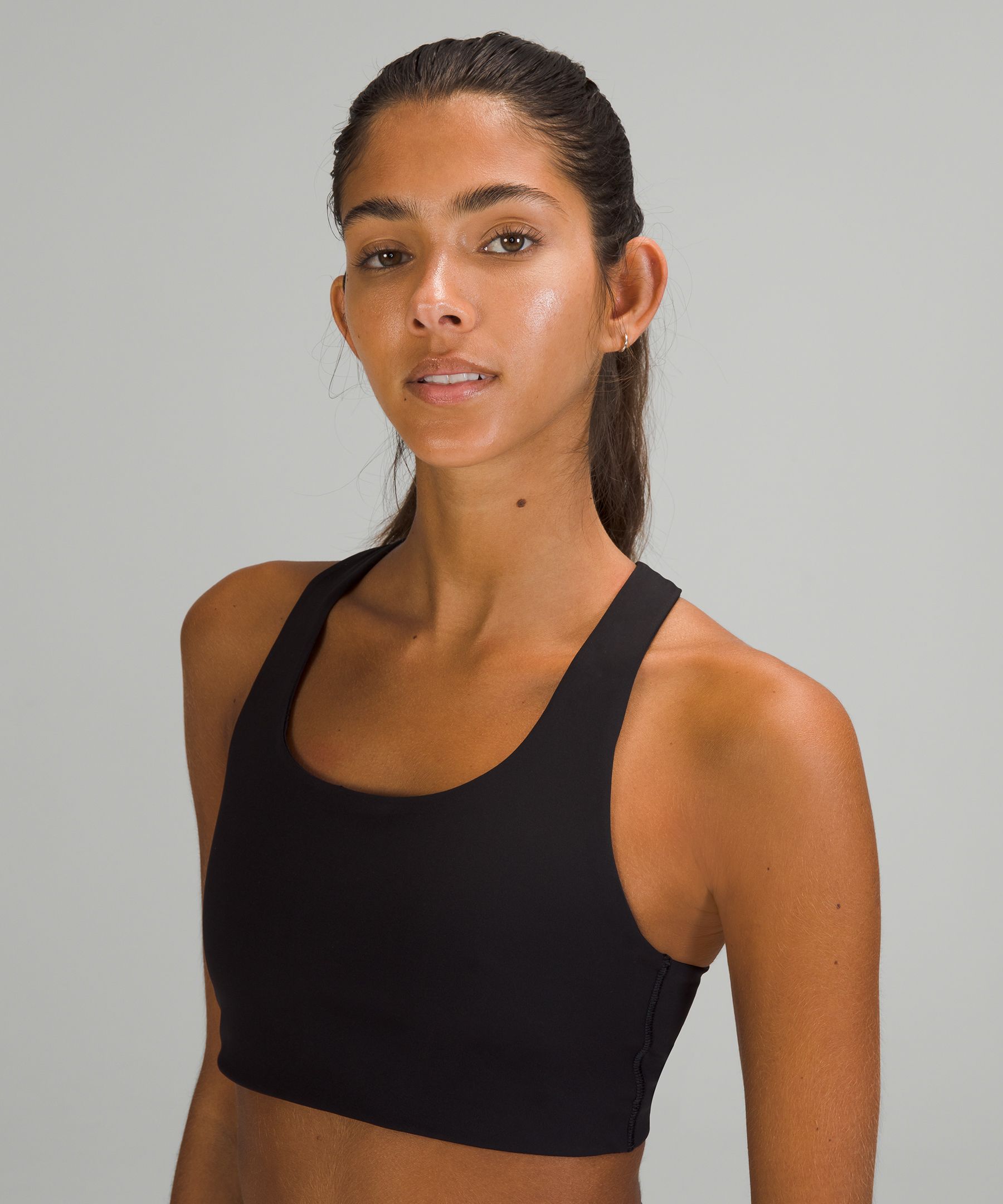 Lululemon Sports Bh Dame Svarte | 78601-XRKI