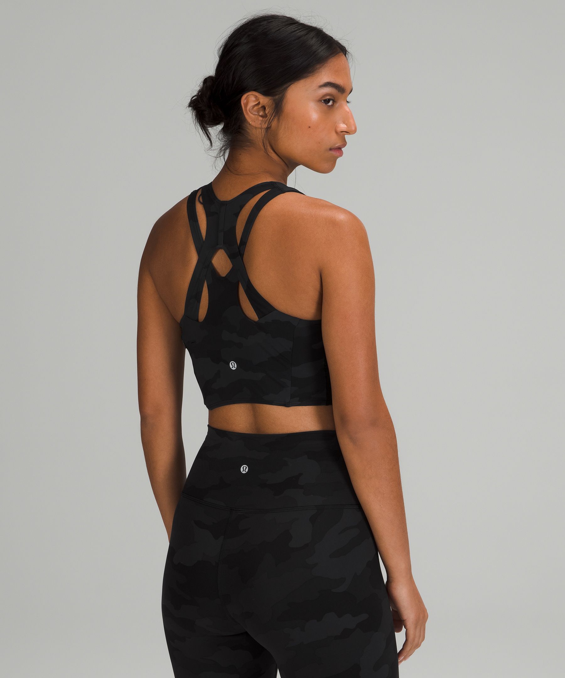 Lululemon Sports Bh Dame Svarte | 79304-LDYP