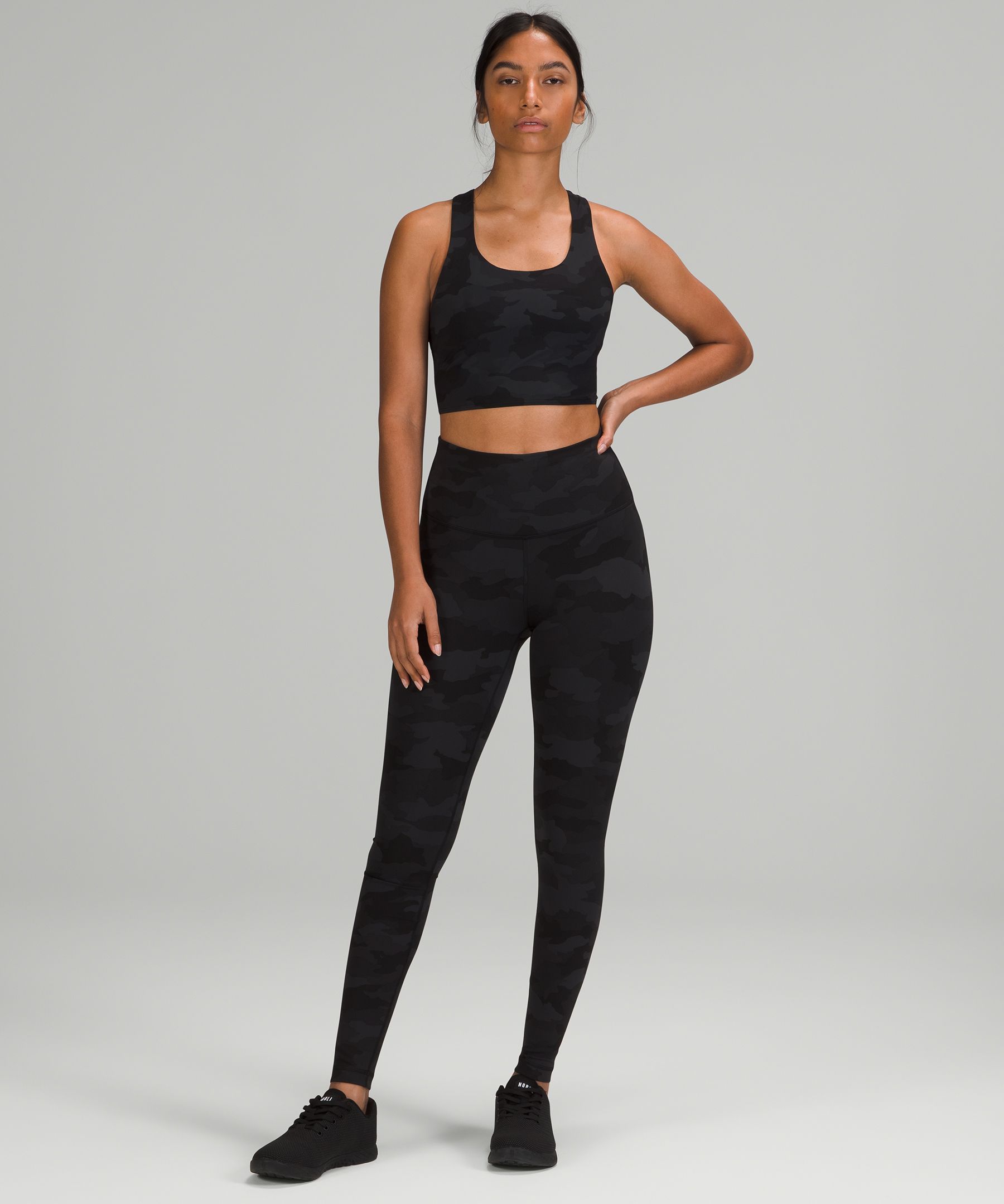 Lululemon Sports Bh Dame Svarte | 79304-LDYP
