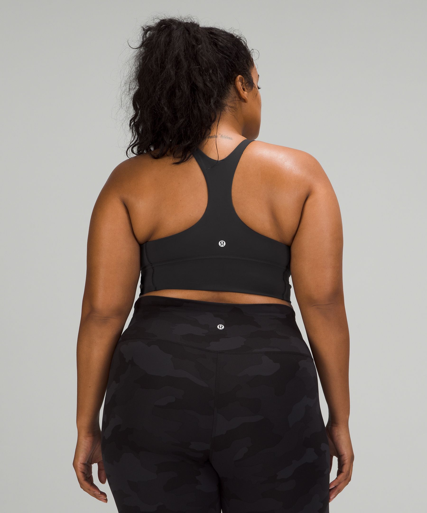 Lululemon Sports Bh Dame Svarte | 82967-EZTB