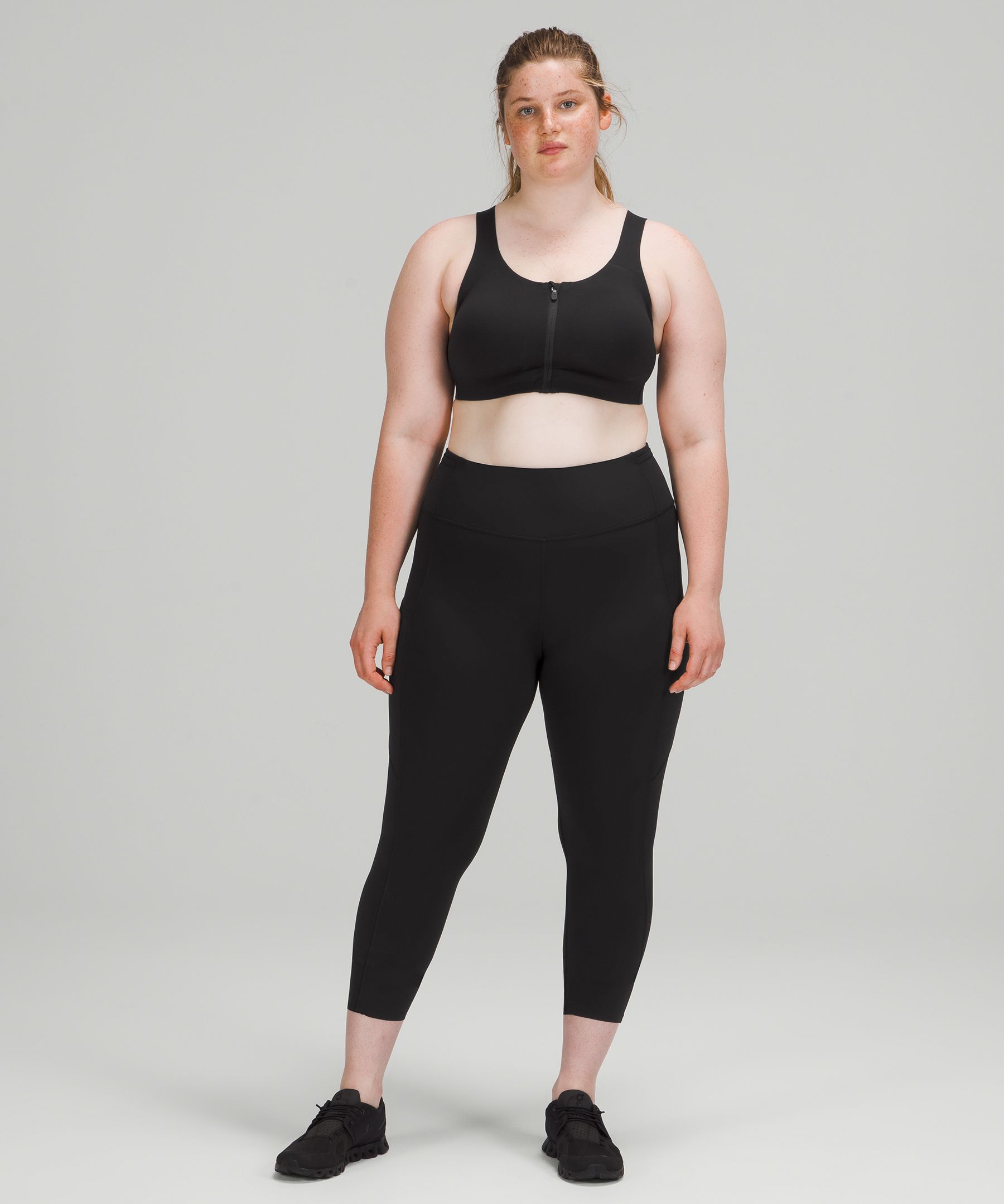 Lululemon Sports Bh Dame Svarte | 87346-SPHV