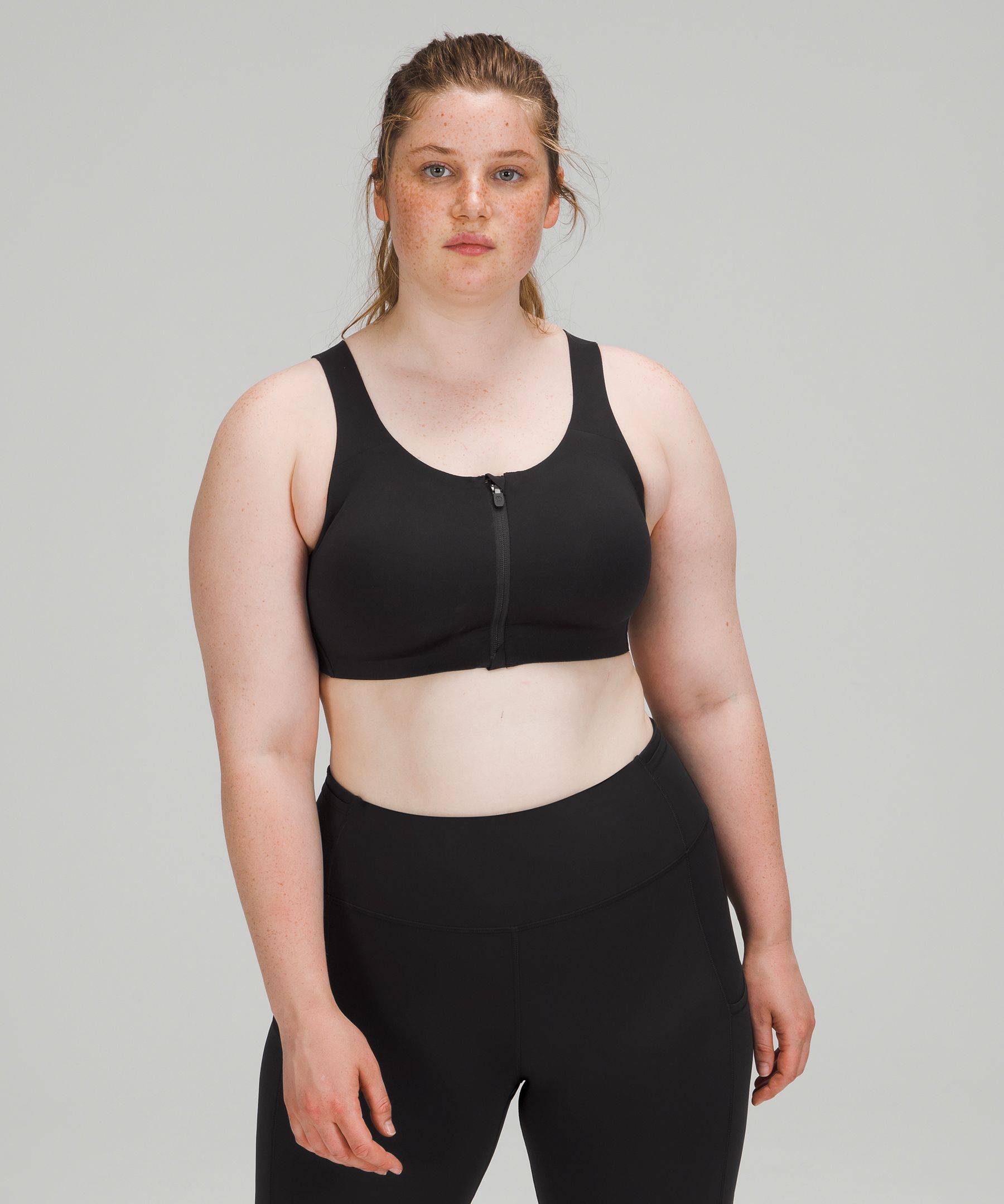 Lululemon Sports Bh Dame Svarte | 87346-SPHV