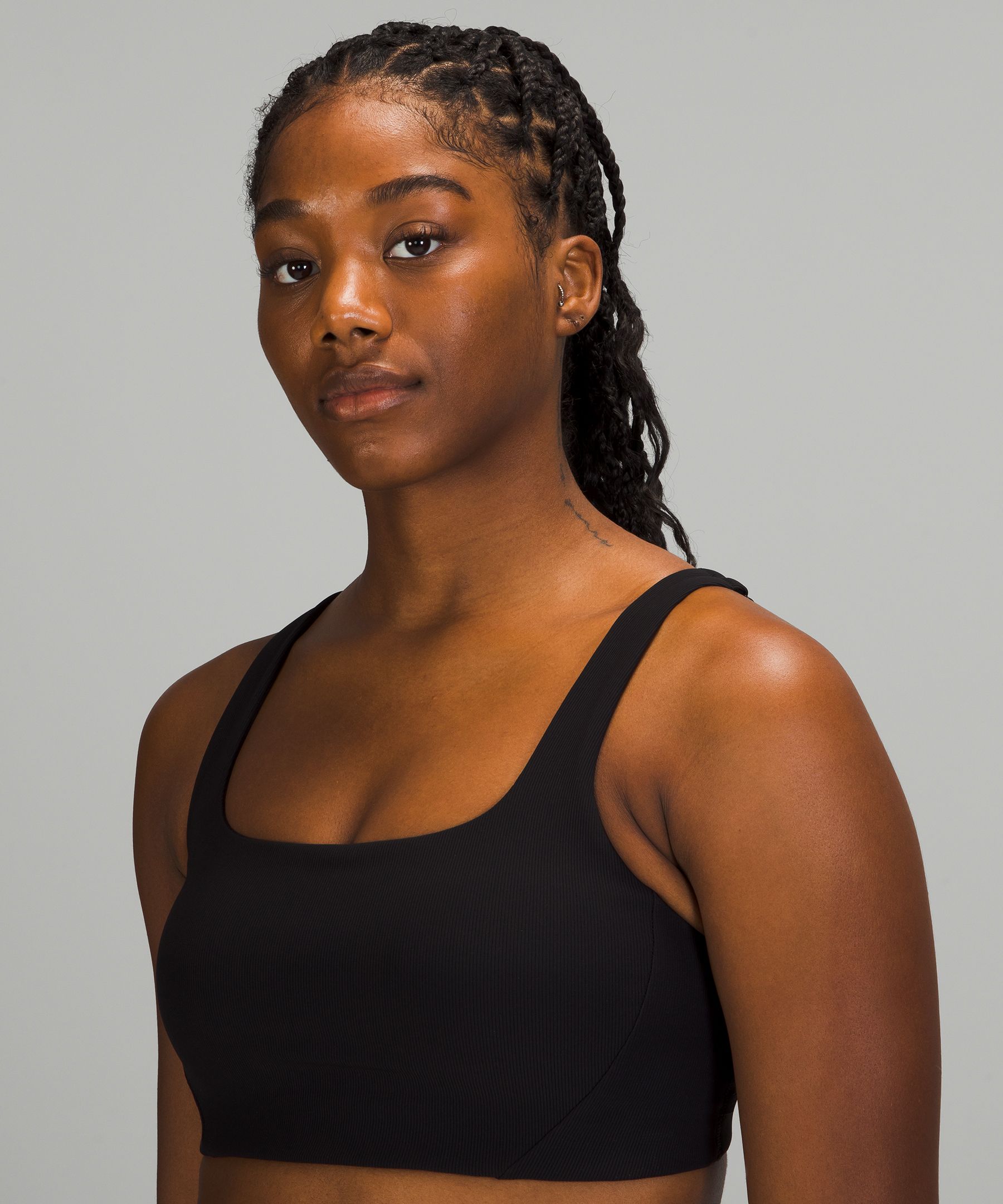 Lululemon Sports Bh Dame Svarte | 91208-CMIF