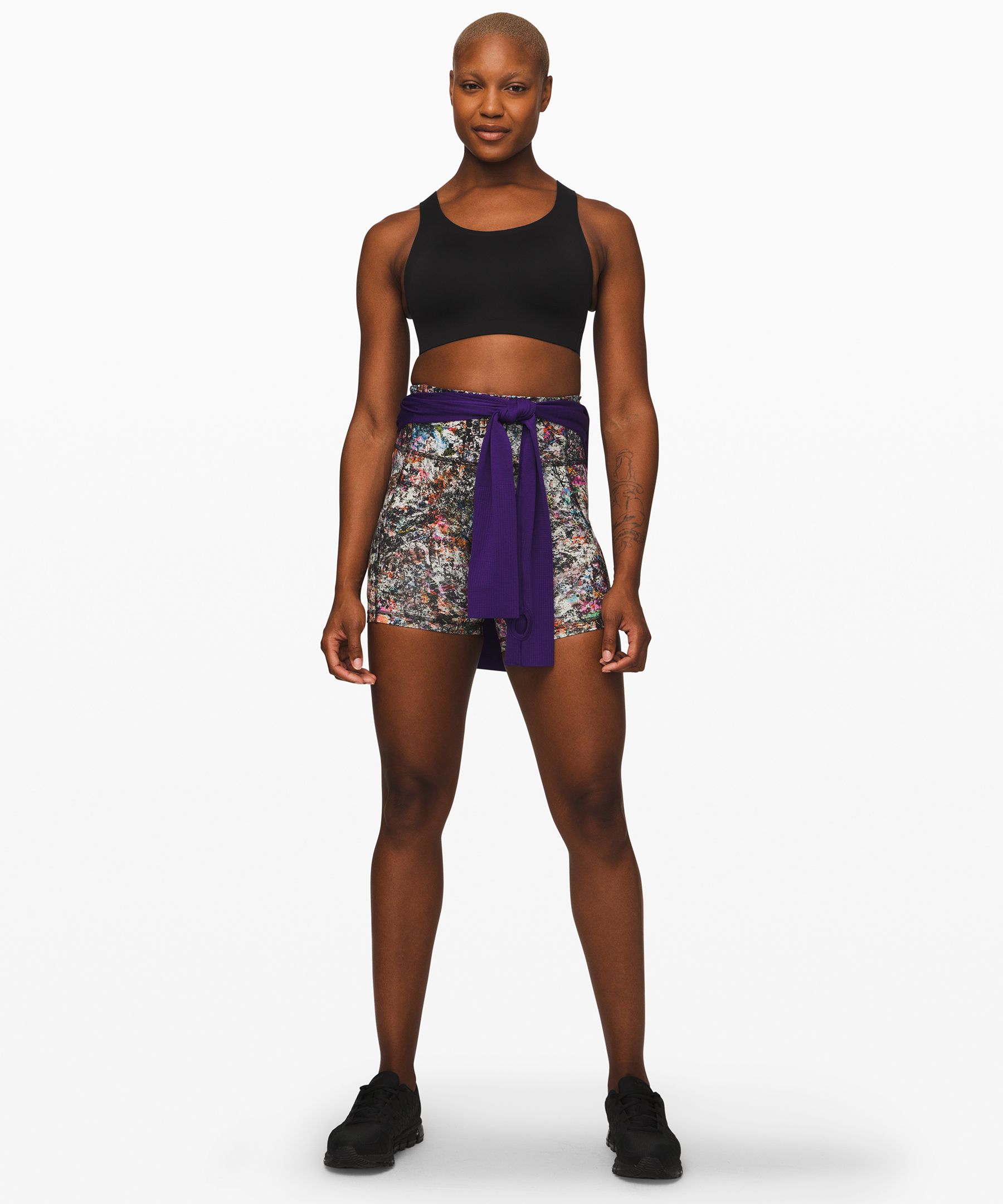 Lululemon Sports Bh Dame Svarte | 98312-COQP