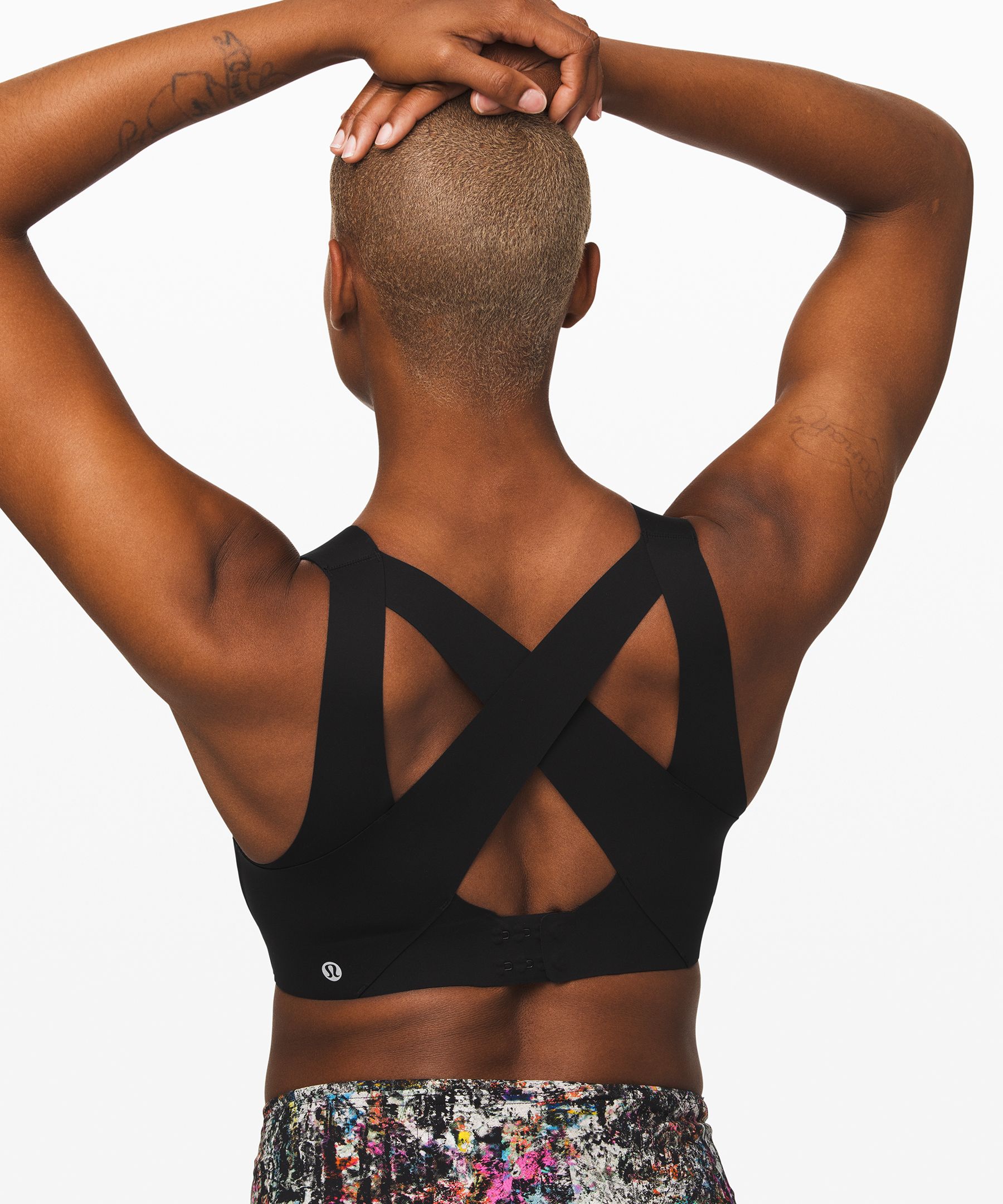 Lululemon Sports Bh Dame Svarte | 98312-COQP