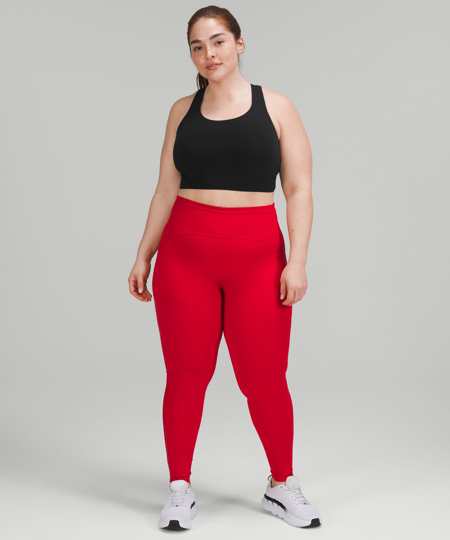 Lululemon Sports Bh Dame Svarte | 98465-WSHJ