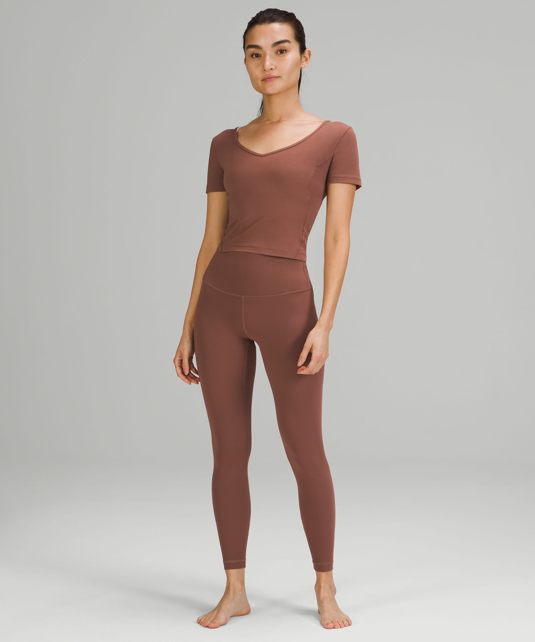 Lululemon Topper Dame Aprikos | 38695-LSQW