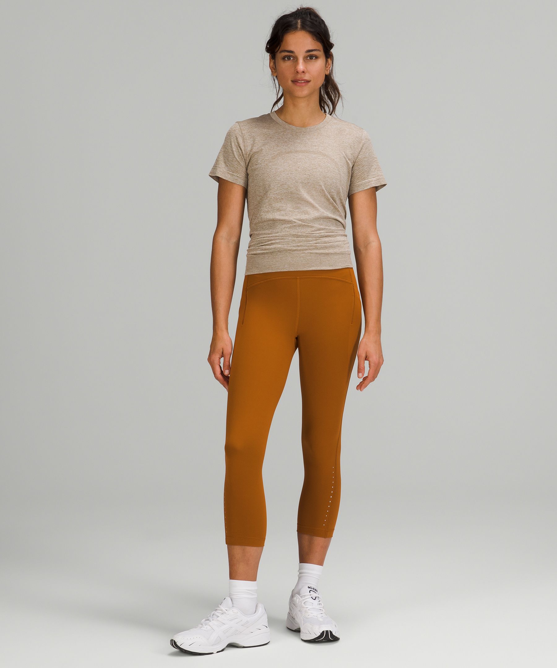 Lululemon Topper Dame Aprikos | 56830-NCWA