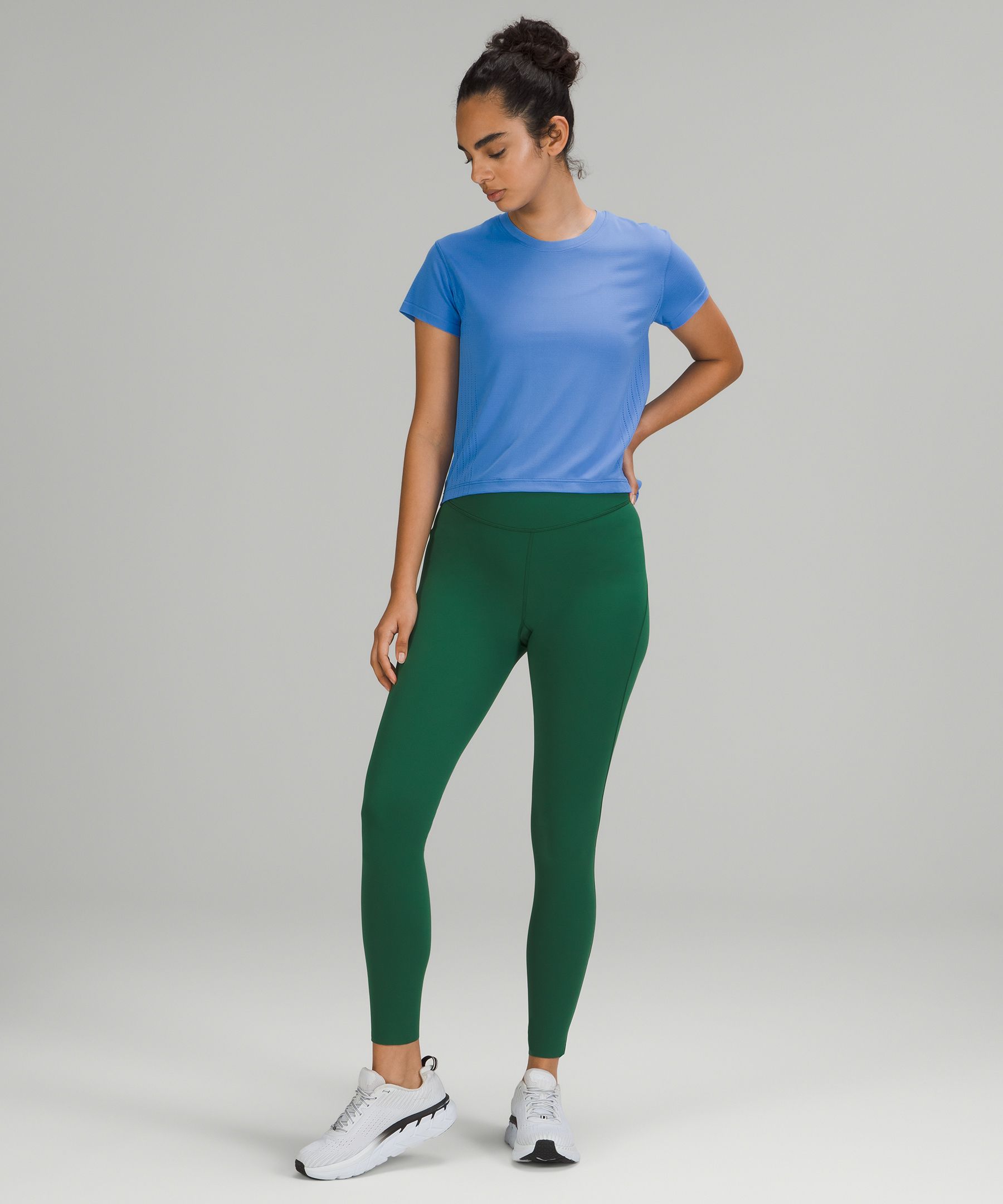Lululemon Topper Dame Blå | 67513-HCIE