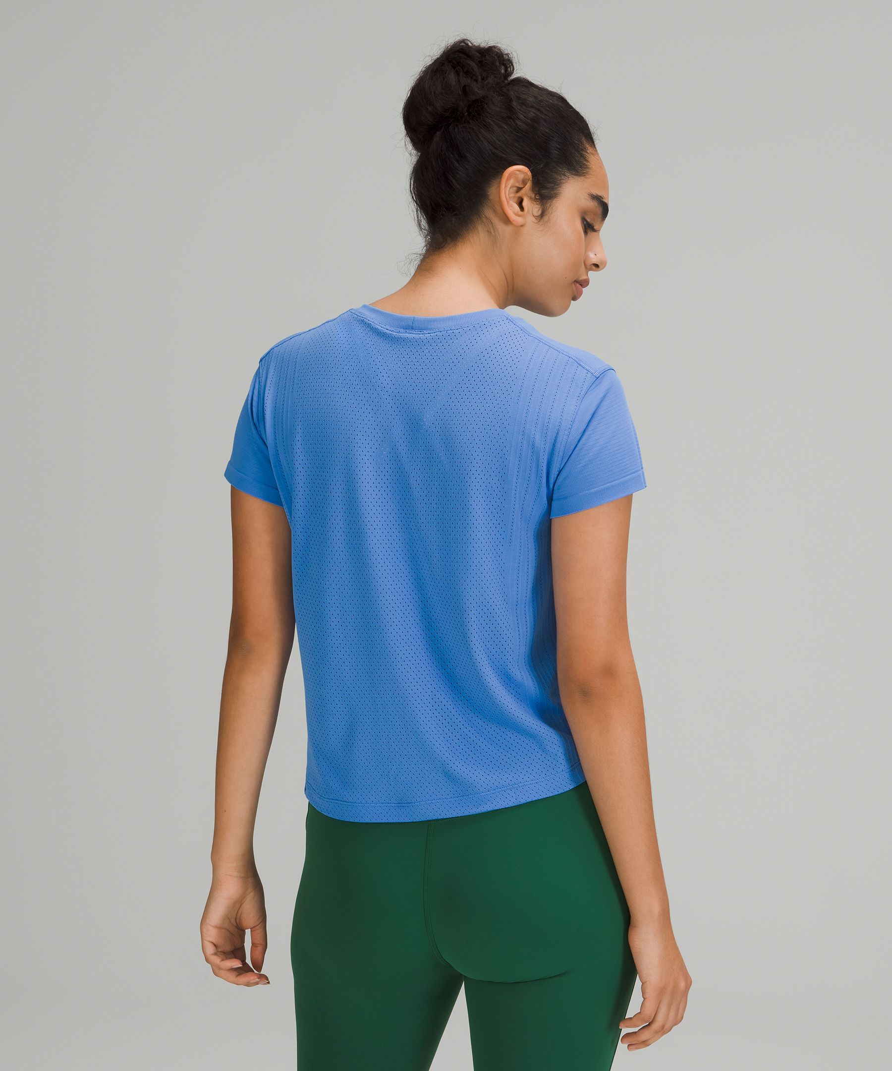 Lululemon Topper Dame Blå | 67513-HCIE