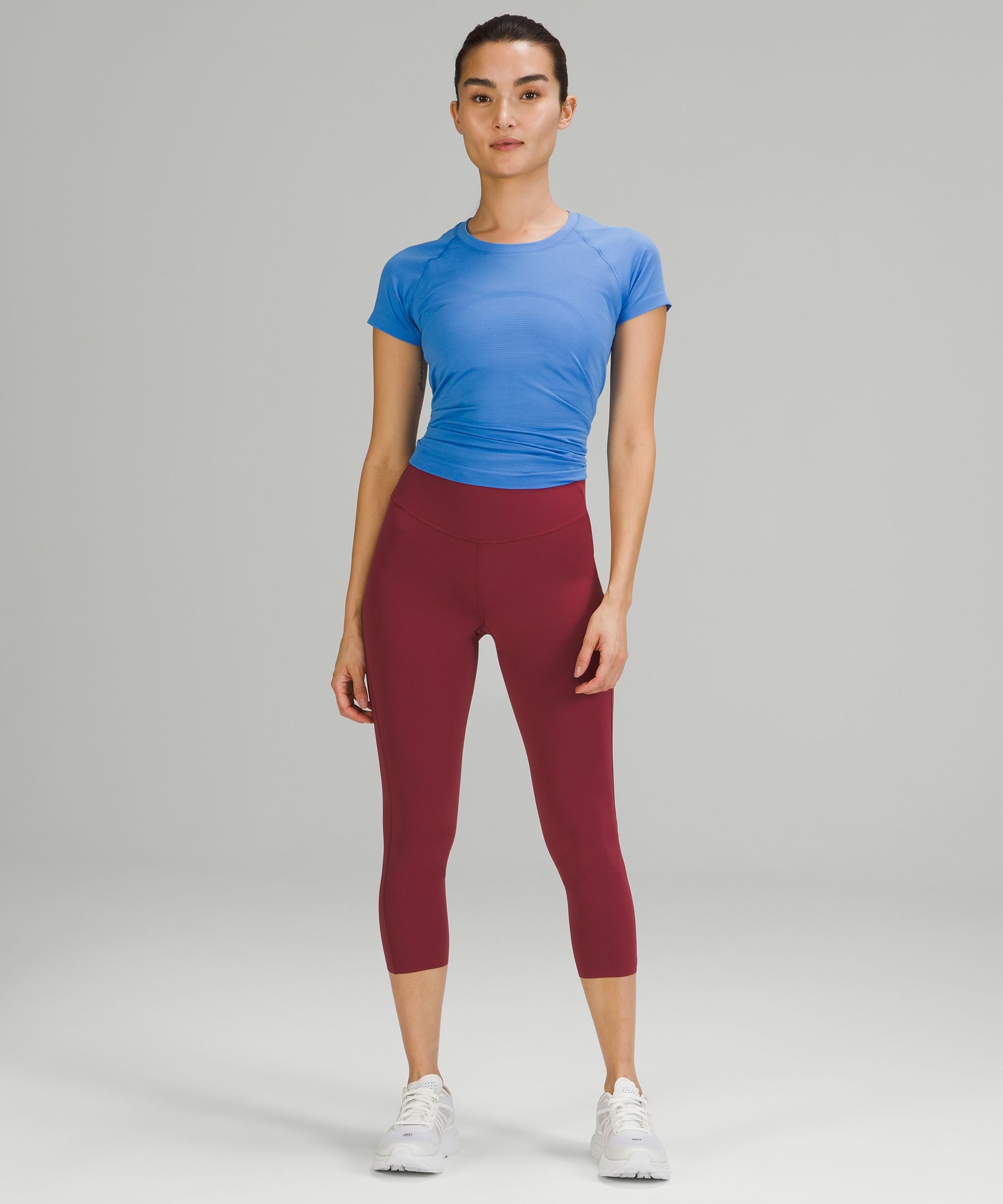 Lululemon Topper Dame Blå | 81305-ZHPC