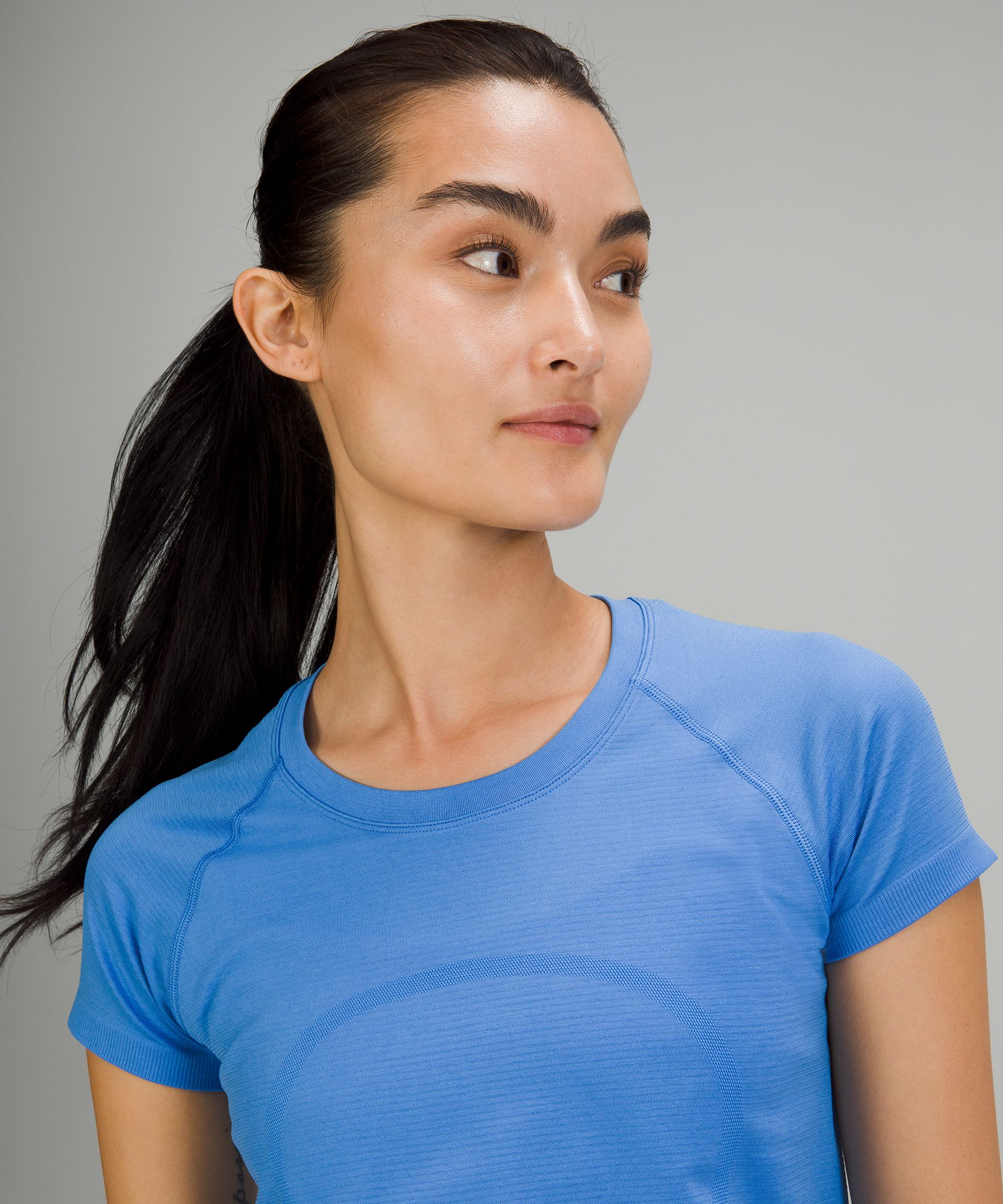 Lululemon Topper Dame Blå | 81305-ZHPC