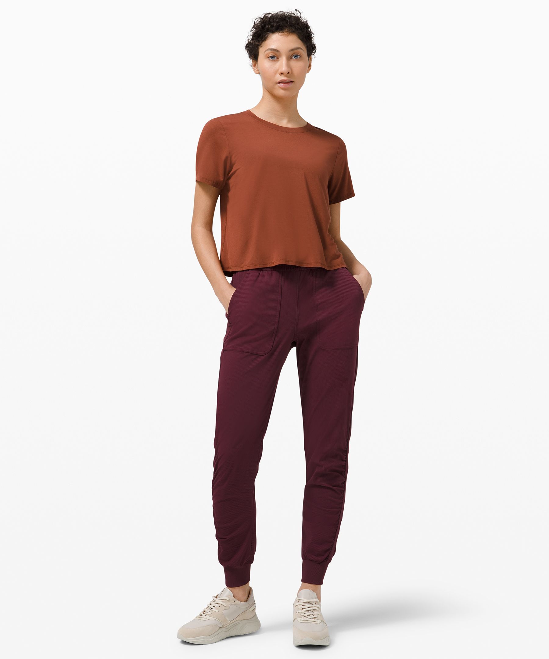Lululemon Topper Dame Brune | 35201-KLUO