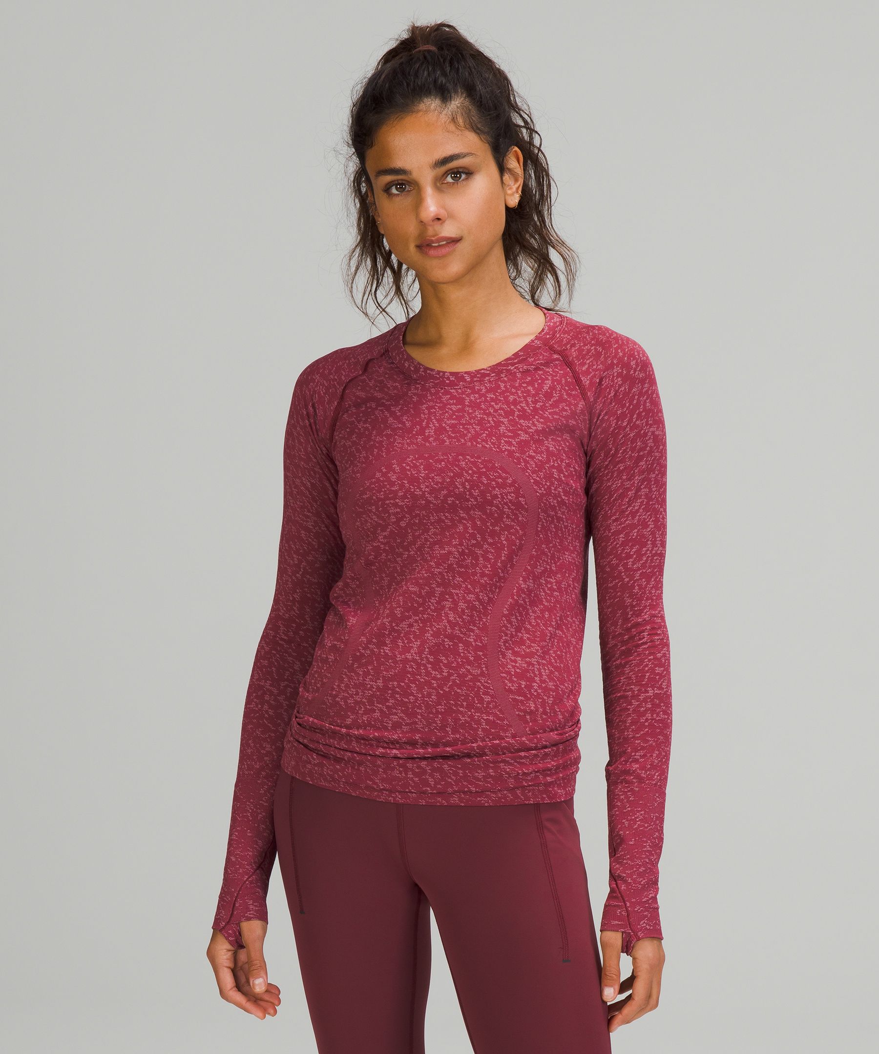 Lululemon Topper Dame Burgunder | 51063-JQMR