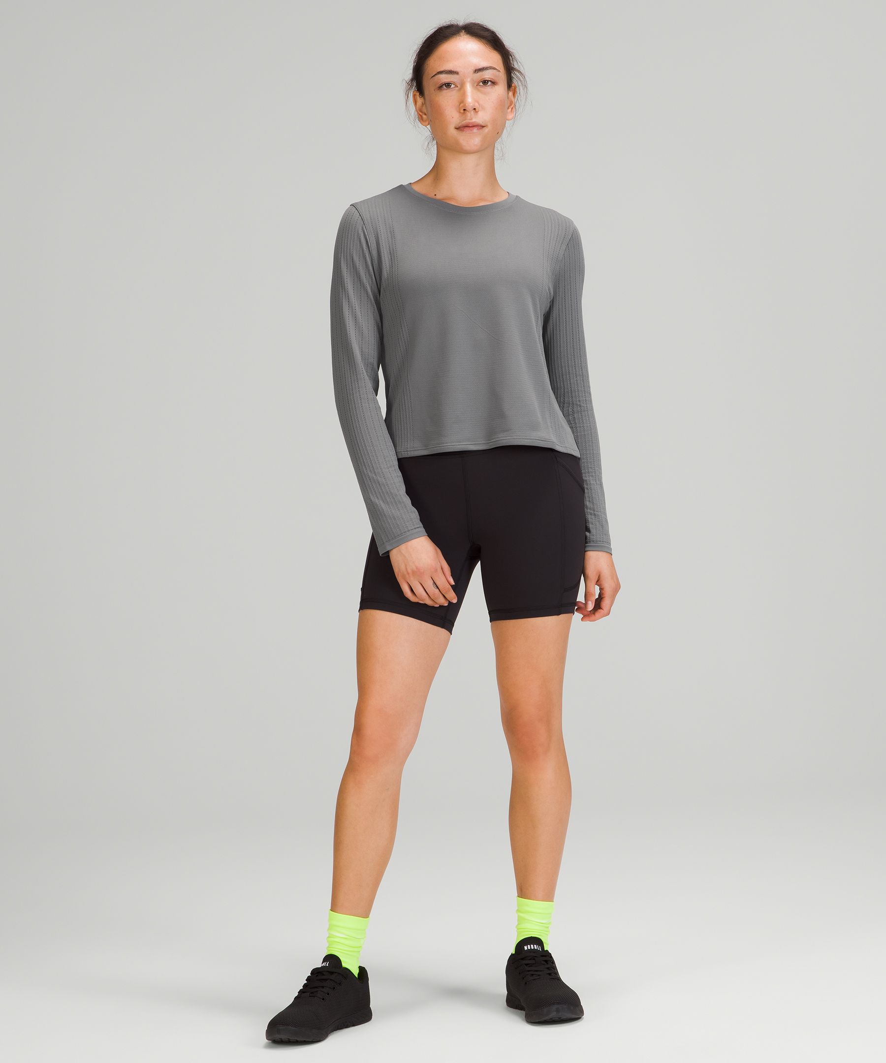 Lululemon Topper Dame Dyp Grå | 10289-SYLI
