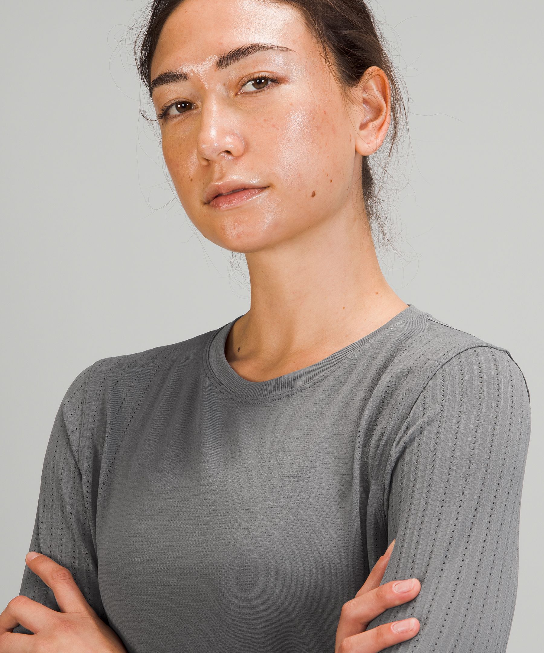 Lululemon Topper Dame Dyp Grå | 10289-SYLI