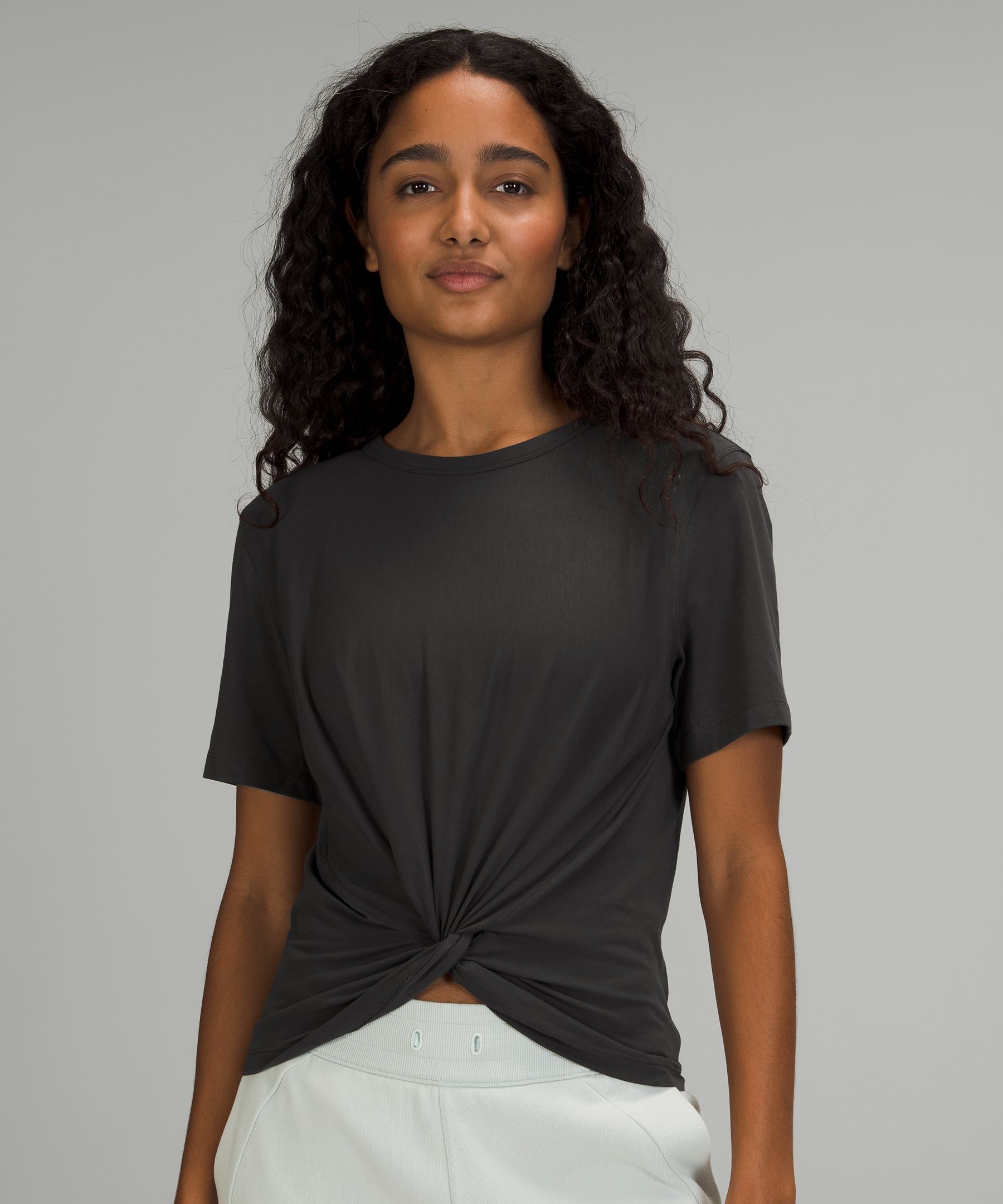 Lululemon Topper Dame Dyp Grå | 15748-AXGD