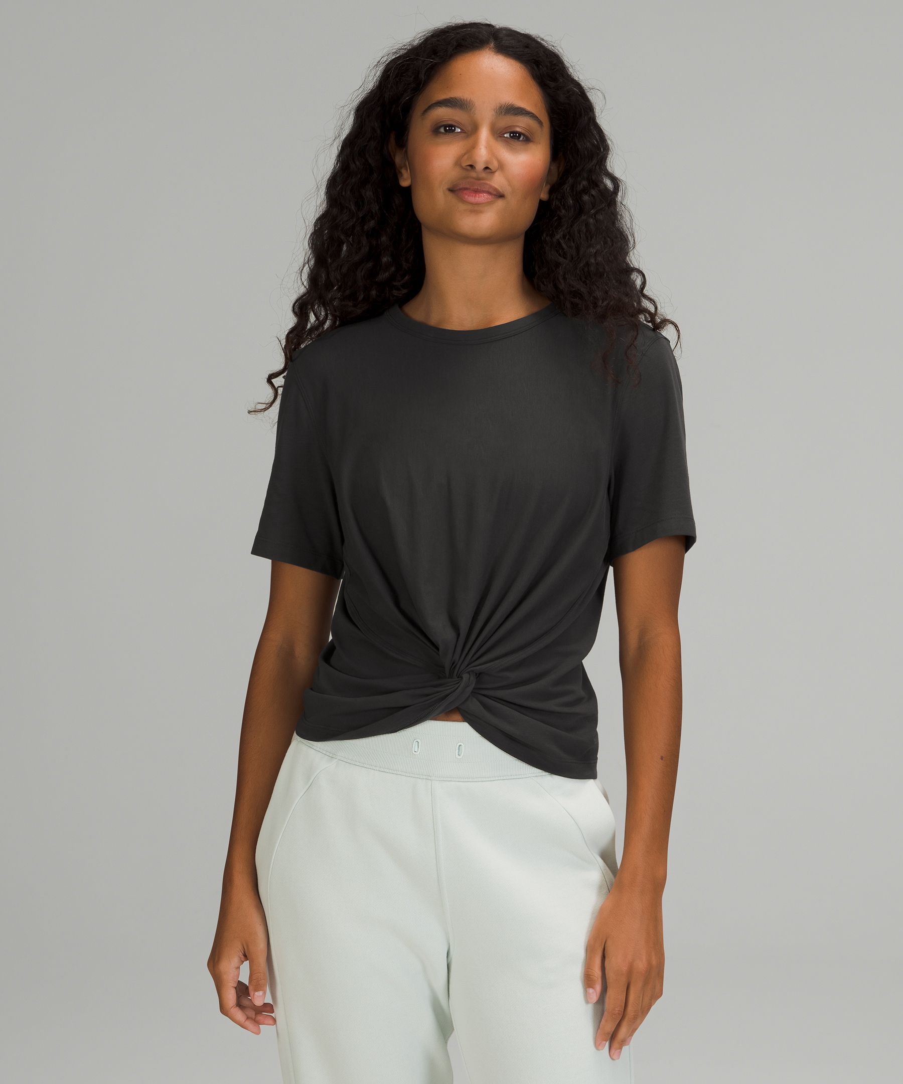 Lululemon Topper Dame Dyp Grå | 15748-AXGD