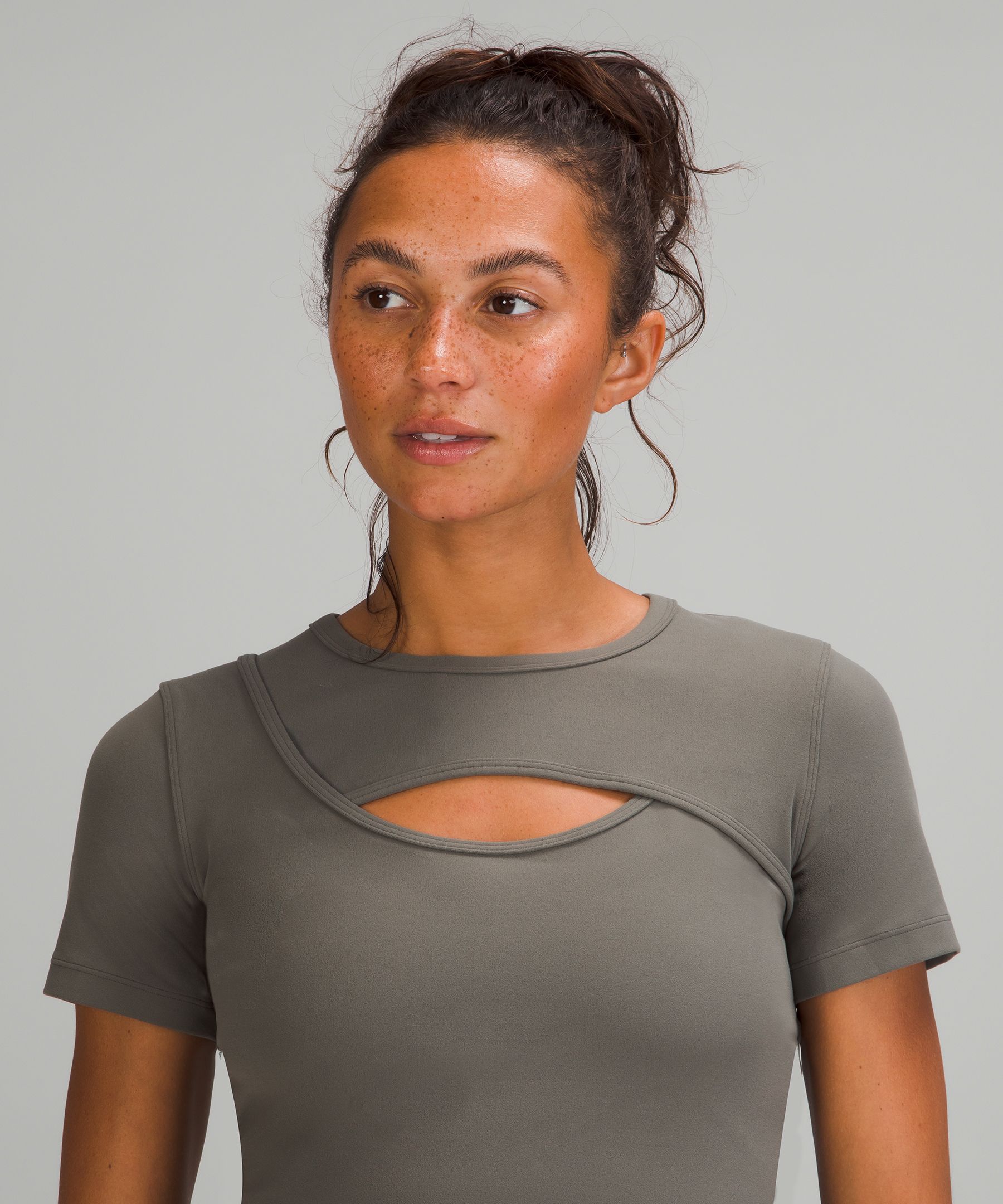 Lululemon Topper Dame Grå Olivengrønne | 70125-CGVR