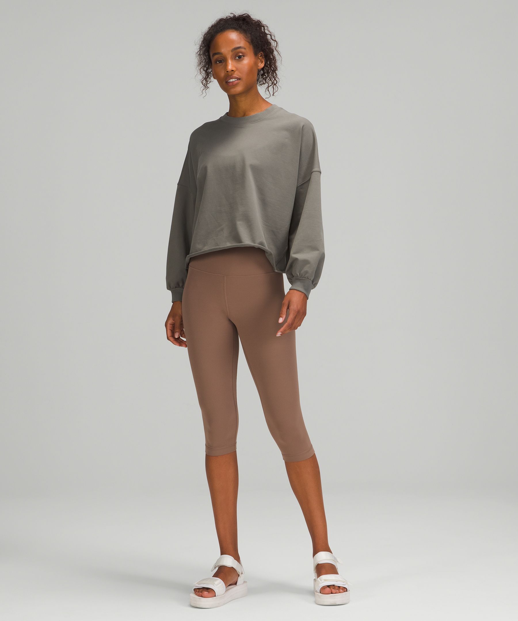 Lululemon Topper Dame Grå Olivengrønne | 94581-XQKH