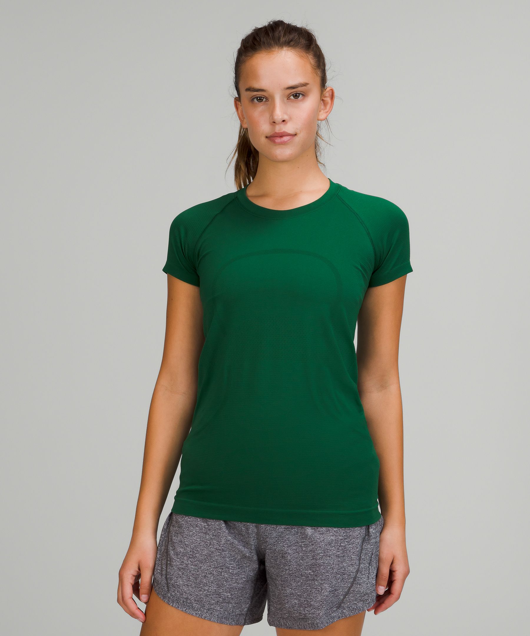 Lululemon Topper Dame Grønn | 58602-HKBM