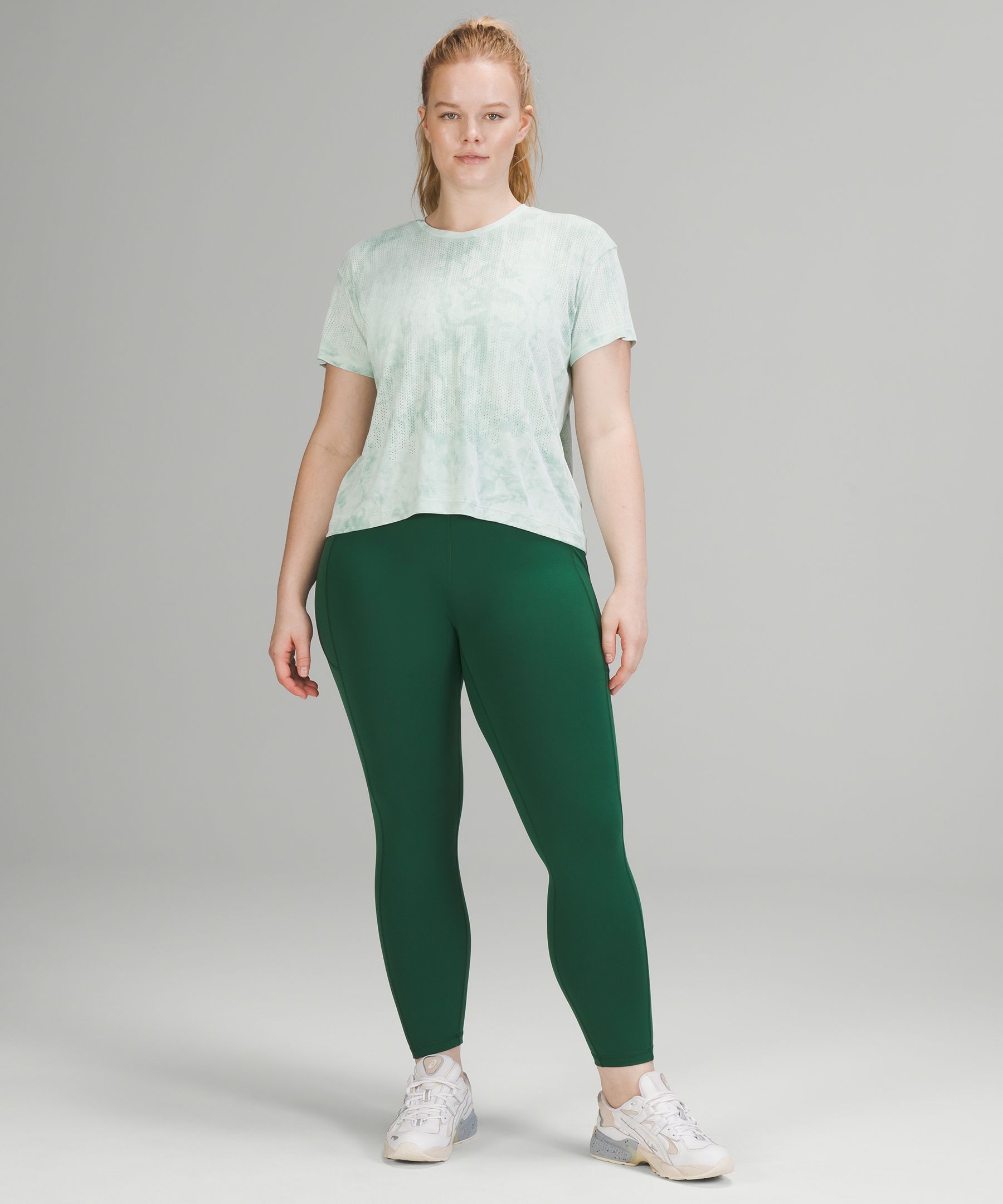 Lululemon Topper Dame Grønn | 65193-SXYK