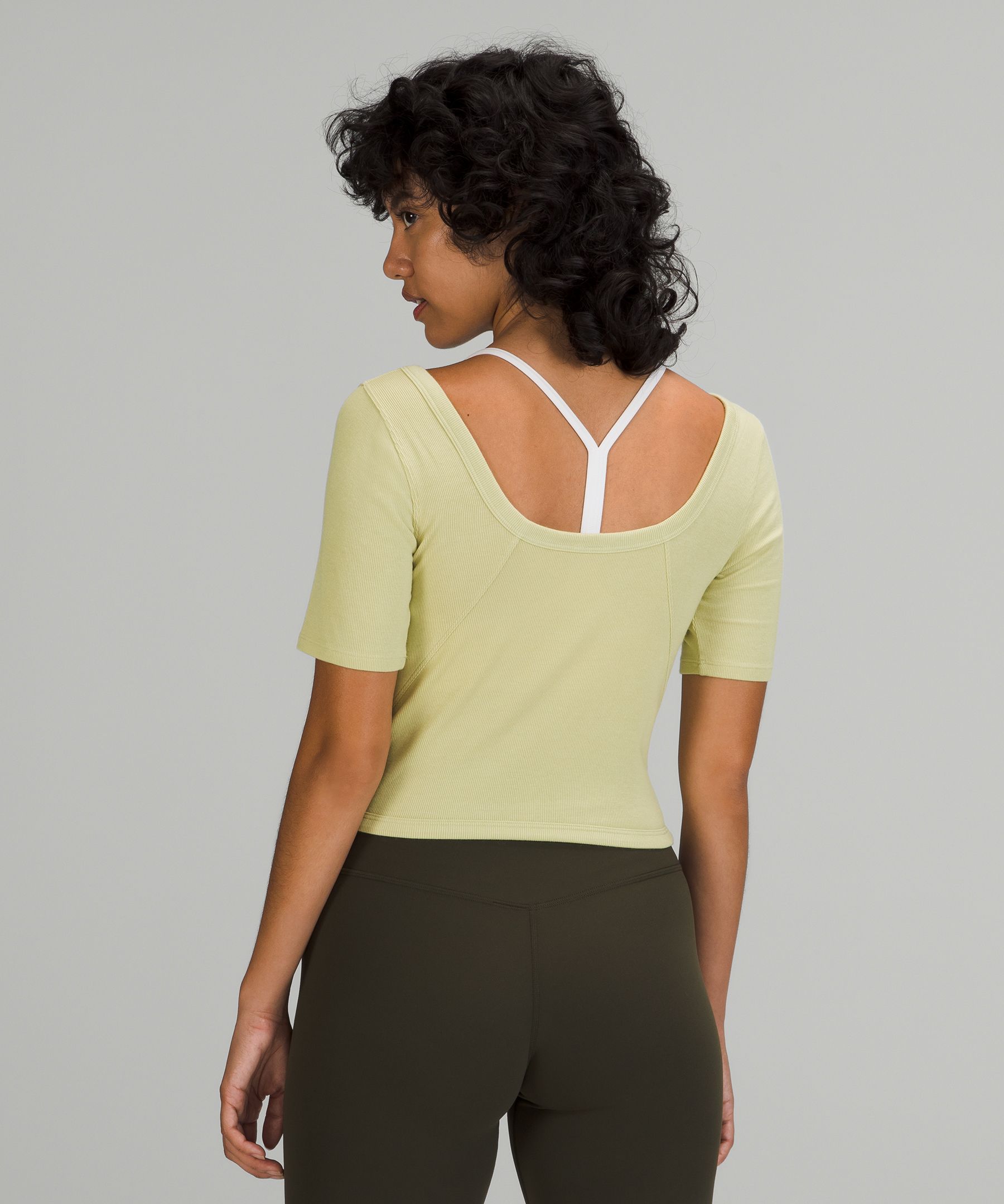 Lululemon Topper Dame Grønn | 73214-AXPR