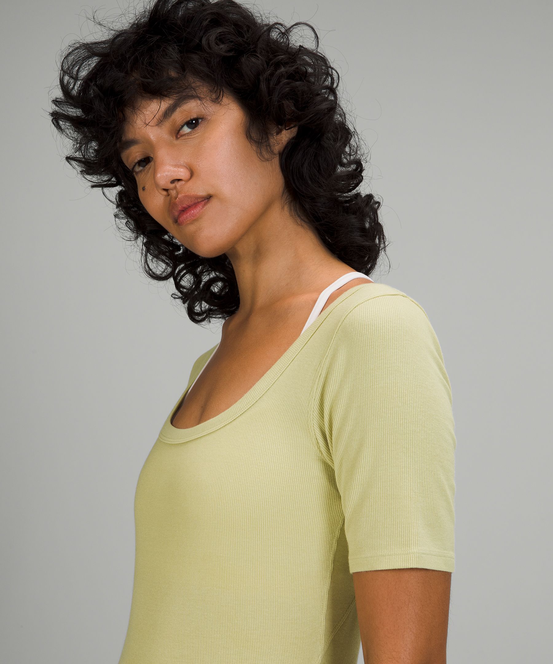 Lululemon Topper Dame Grønn | 73214-AXPR