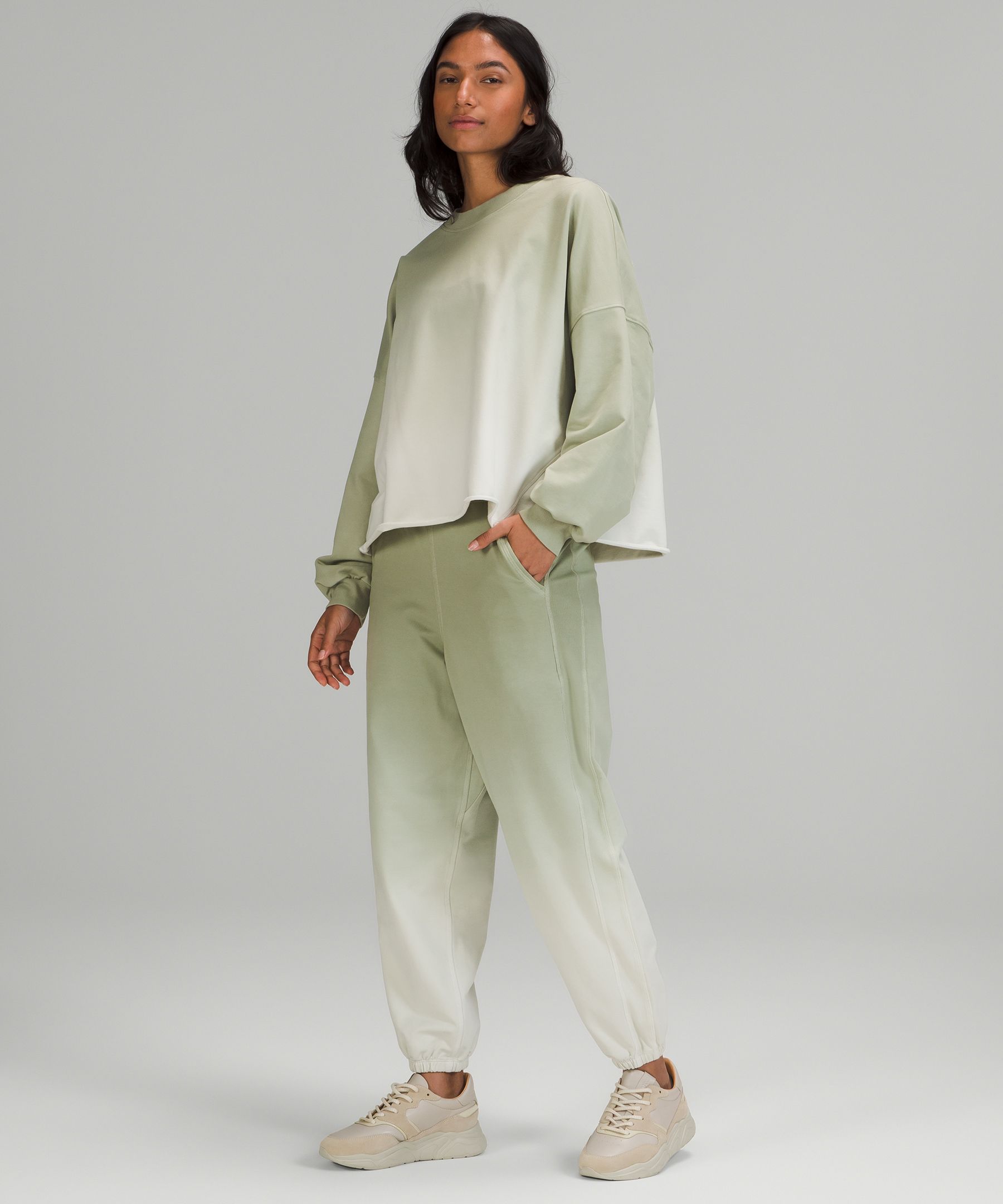 Lululemon Topper Dame Grønn Lyseblå | 84710-YEQB