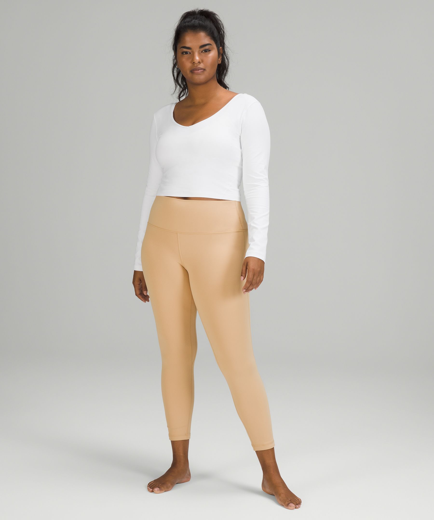 Lululemon Topper Dame Hvite | 43176-BOHR