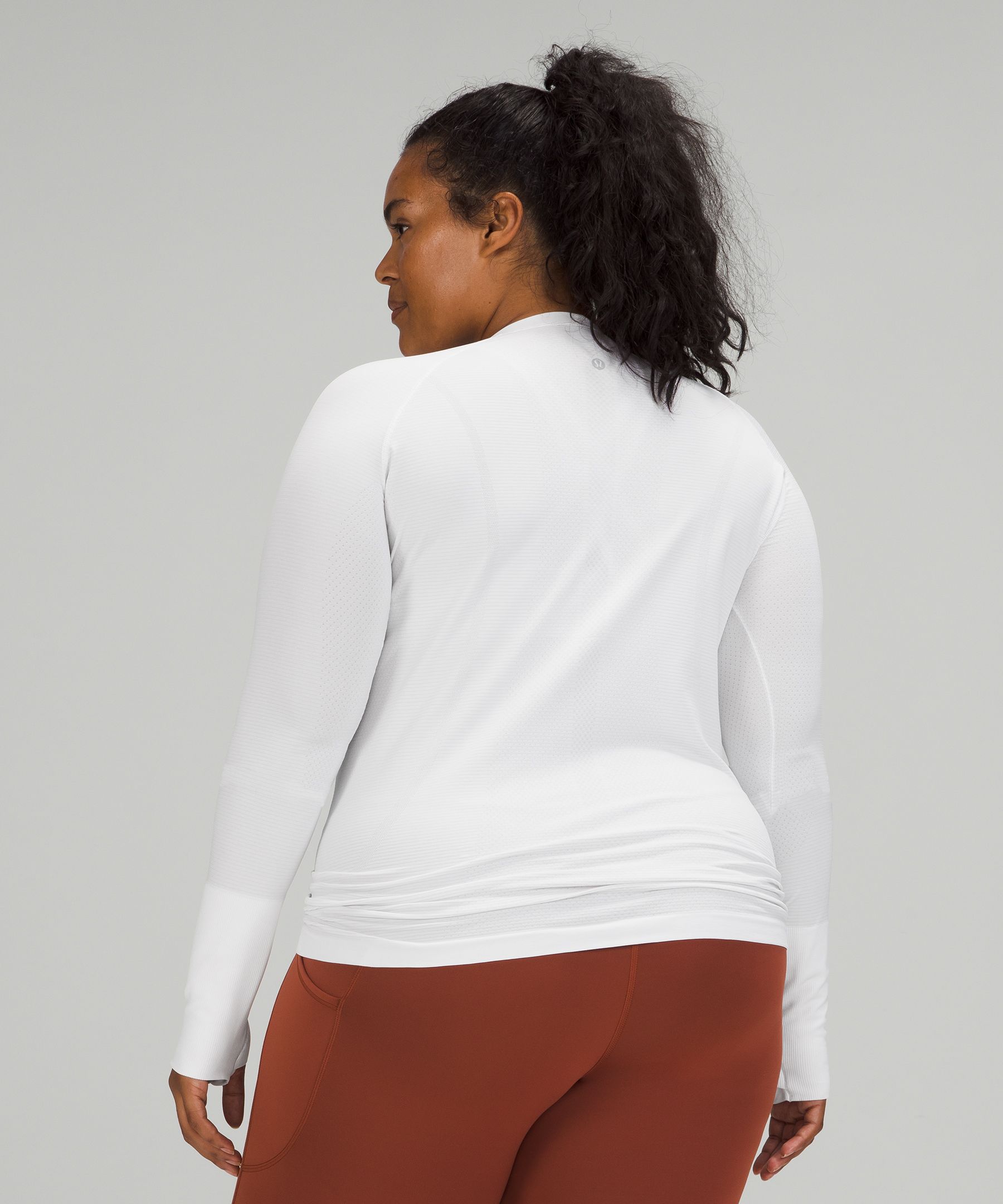 Lululemon Topper Dame Hvite | 49180-SKBD