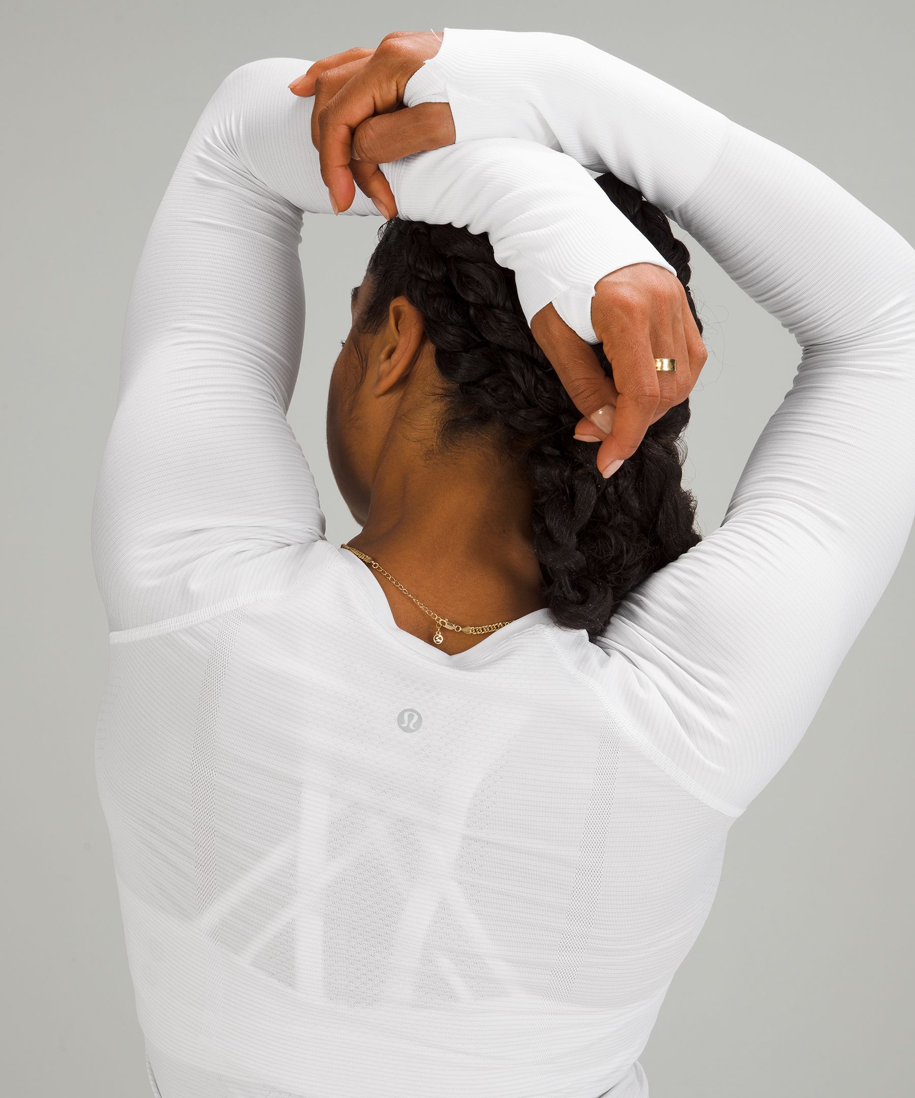 Lululemon Topper Dame Hvite | 49180-SKBD