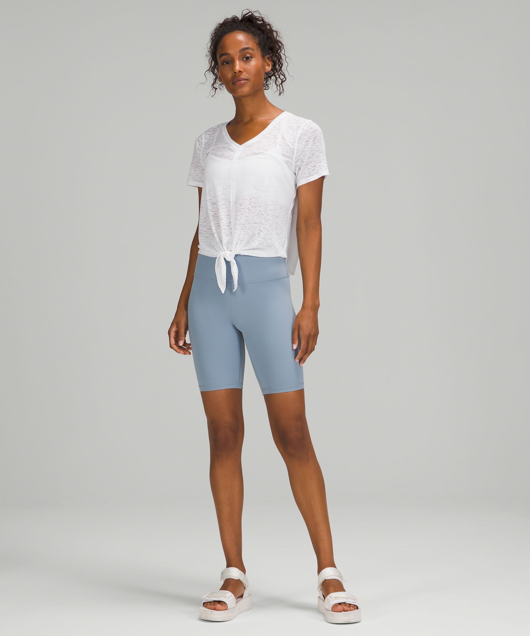 Lululemon Topper Dame Hvite | 58416-QNAK