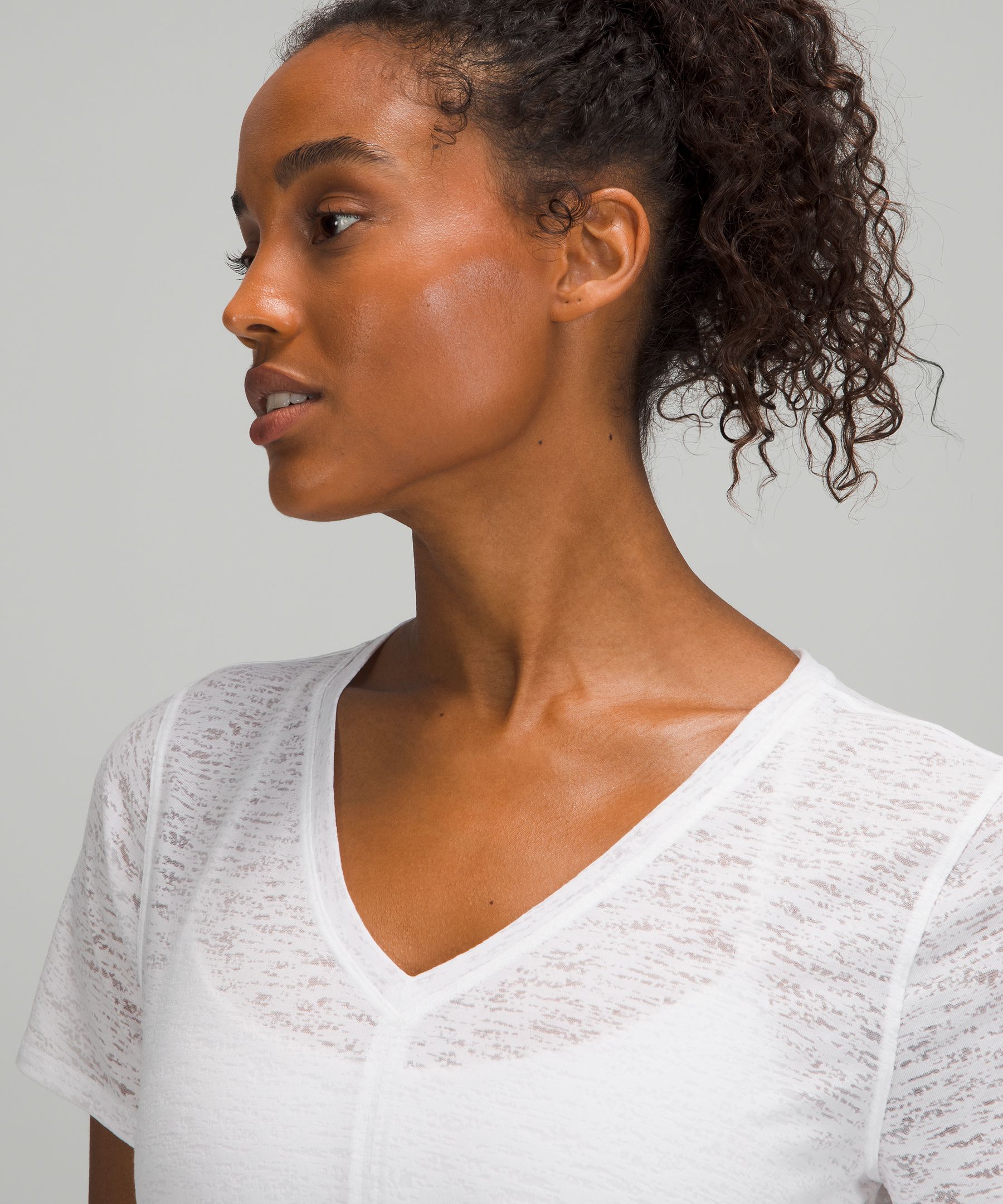 Lululemon Topper Dame Hvite | 58416-QNAK