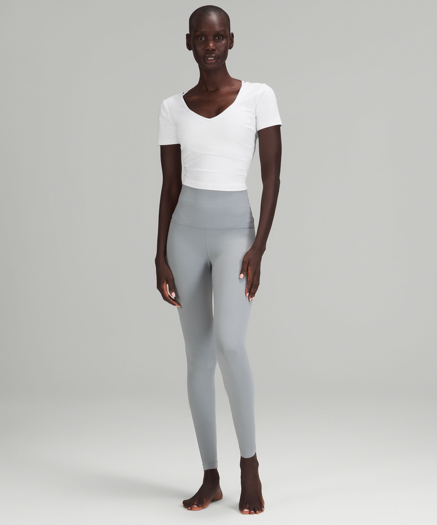 Lululemon Topper Dame Hvite | 63509-QZFT