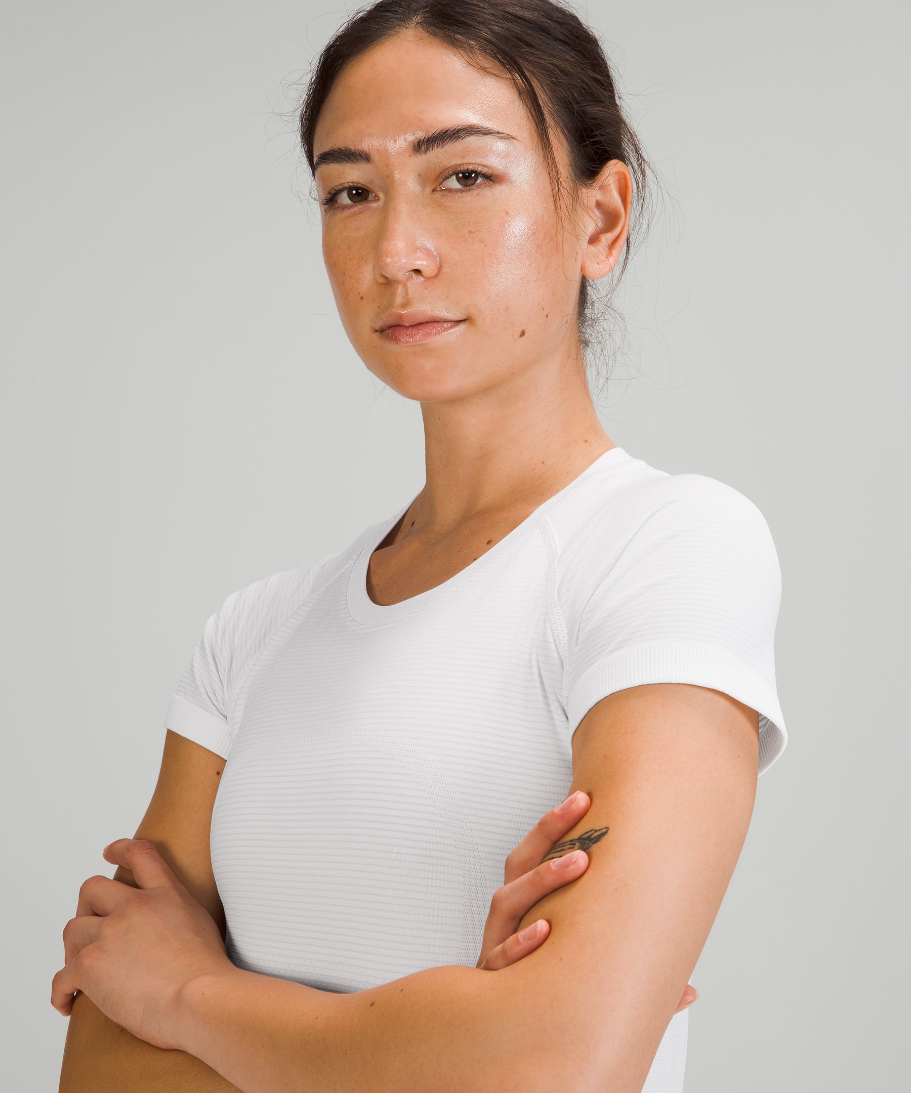 Lululemon Topper Dame Hvite | 70168-DKHM