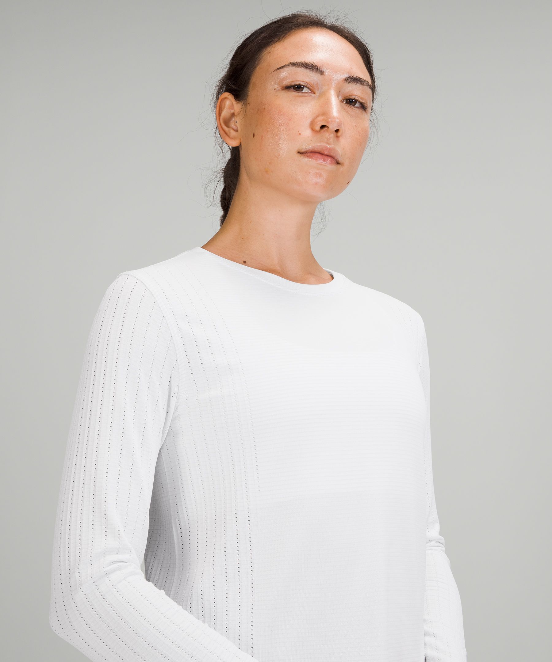 Lululemon Topper Dame Hvite | 79806-UFHR
