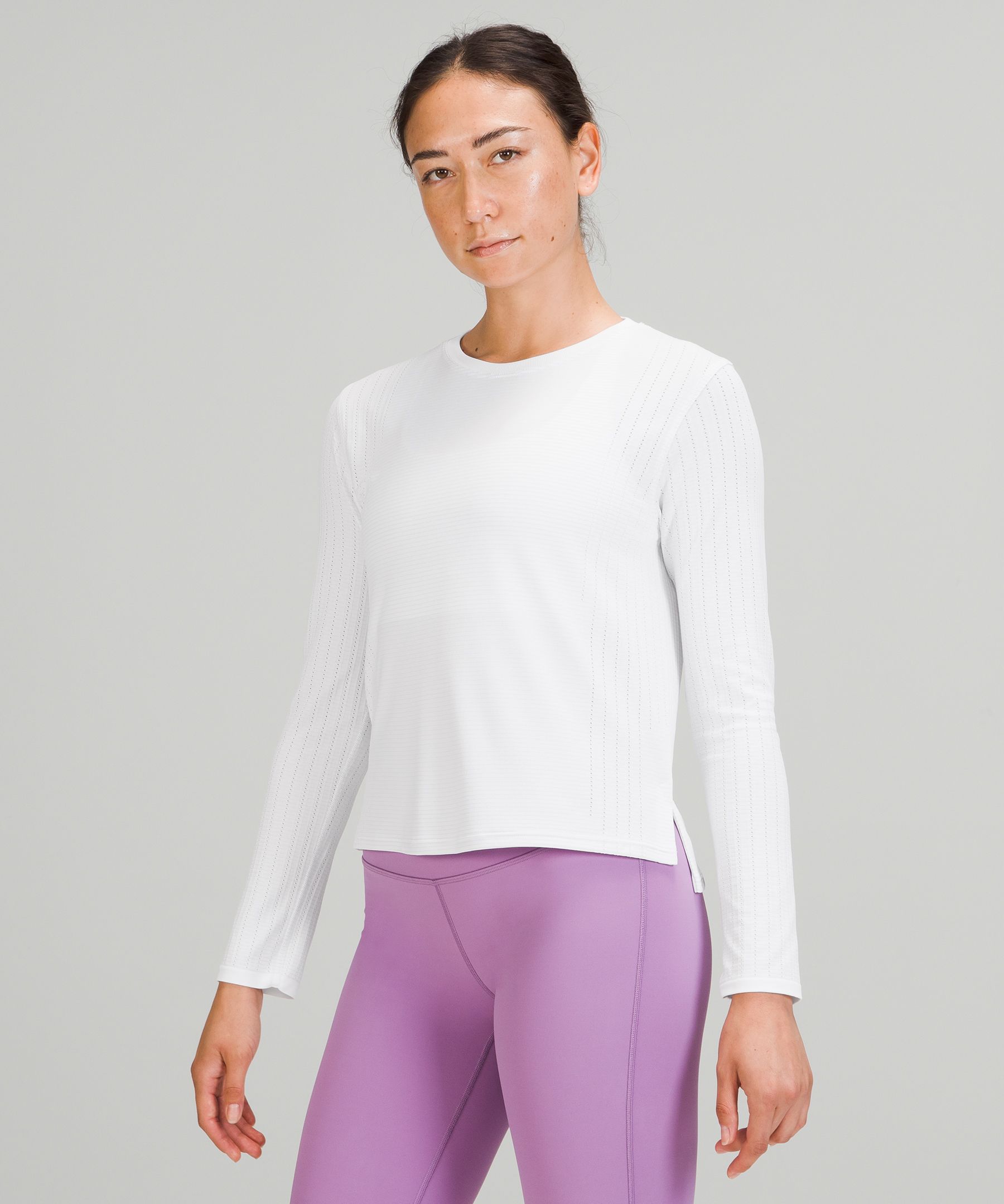 Lululemon Topper Dame Hvite | 79806-UFHR