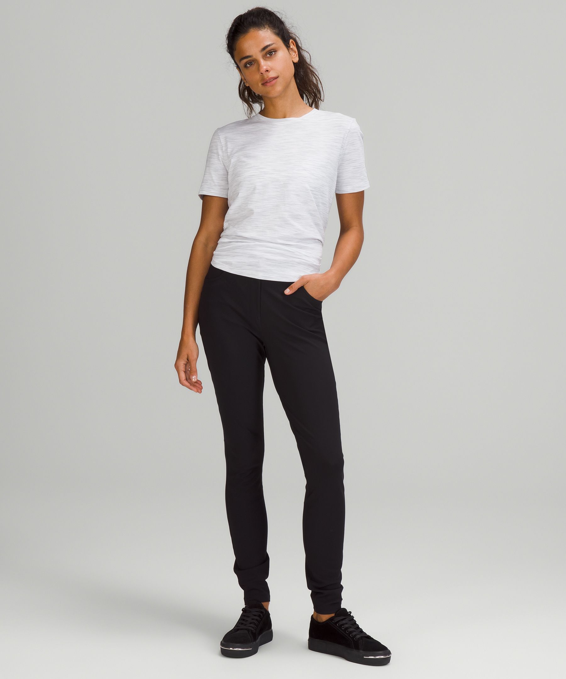 Lululemon Topper Dame Hvite | 85623-AZLQ
