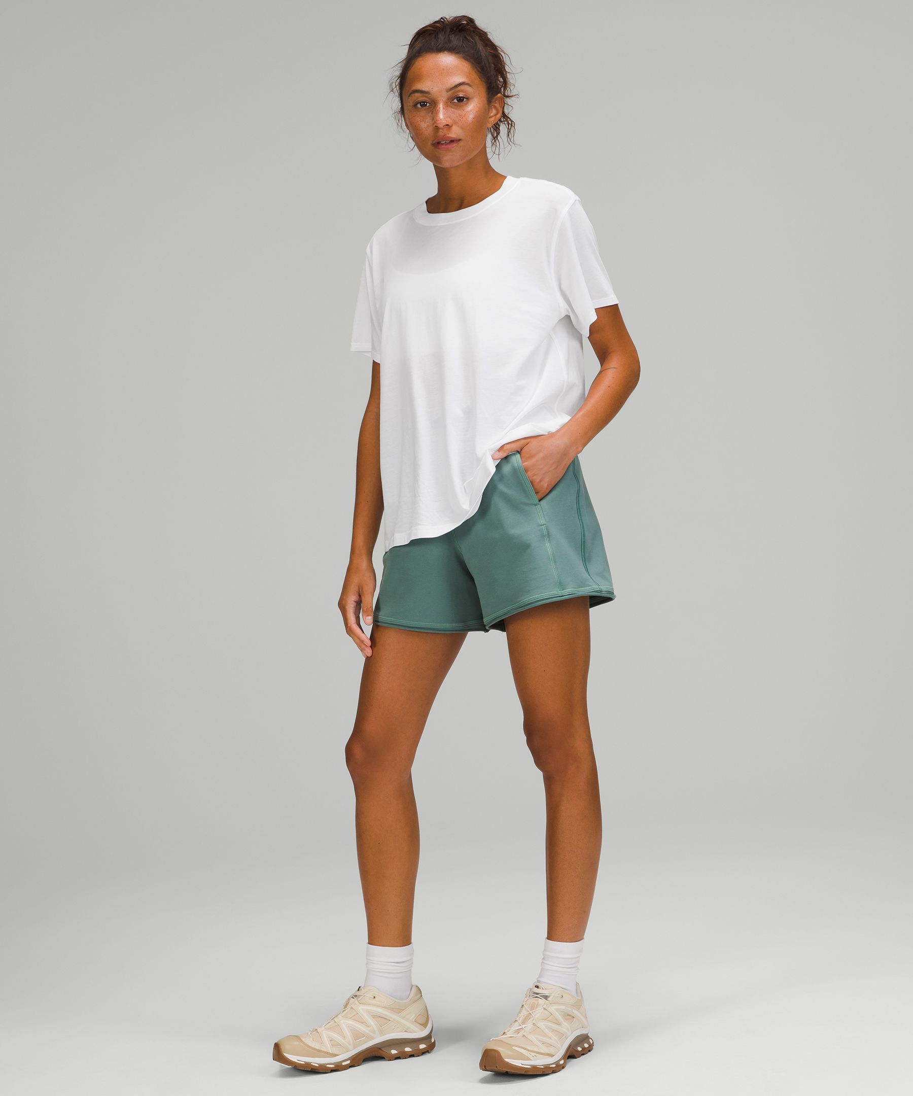 Lululemon Topper Dame Hvite | 96582-JUIZ