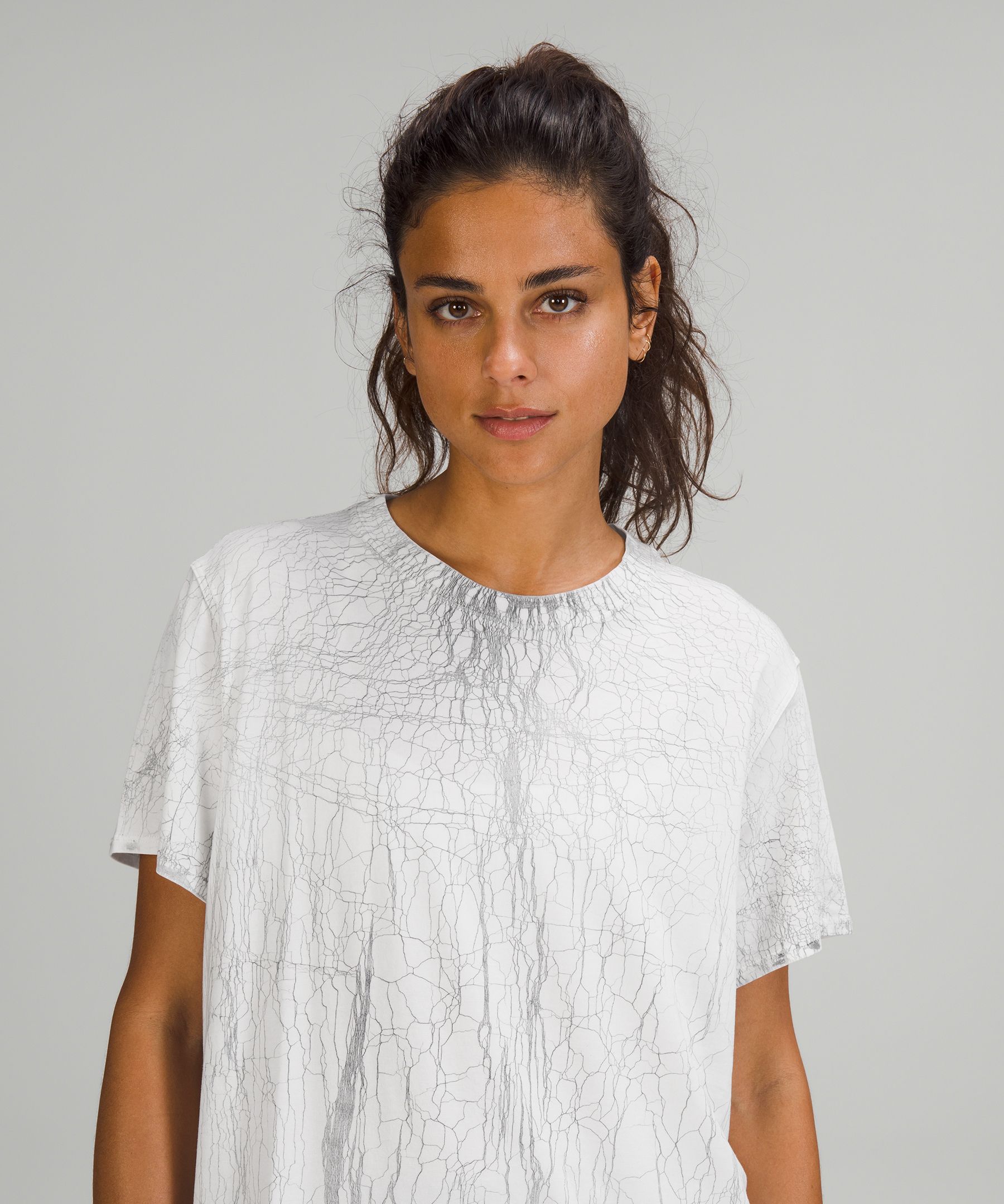 Lululemon Topper Dame Hvite Svarte | 92630-DOGZ