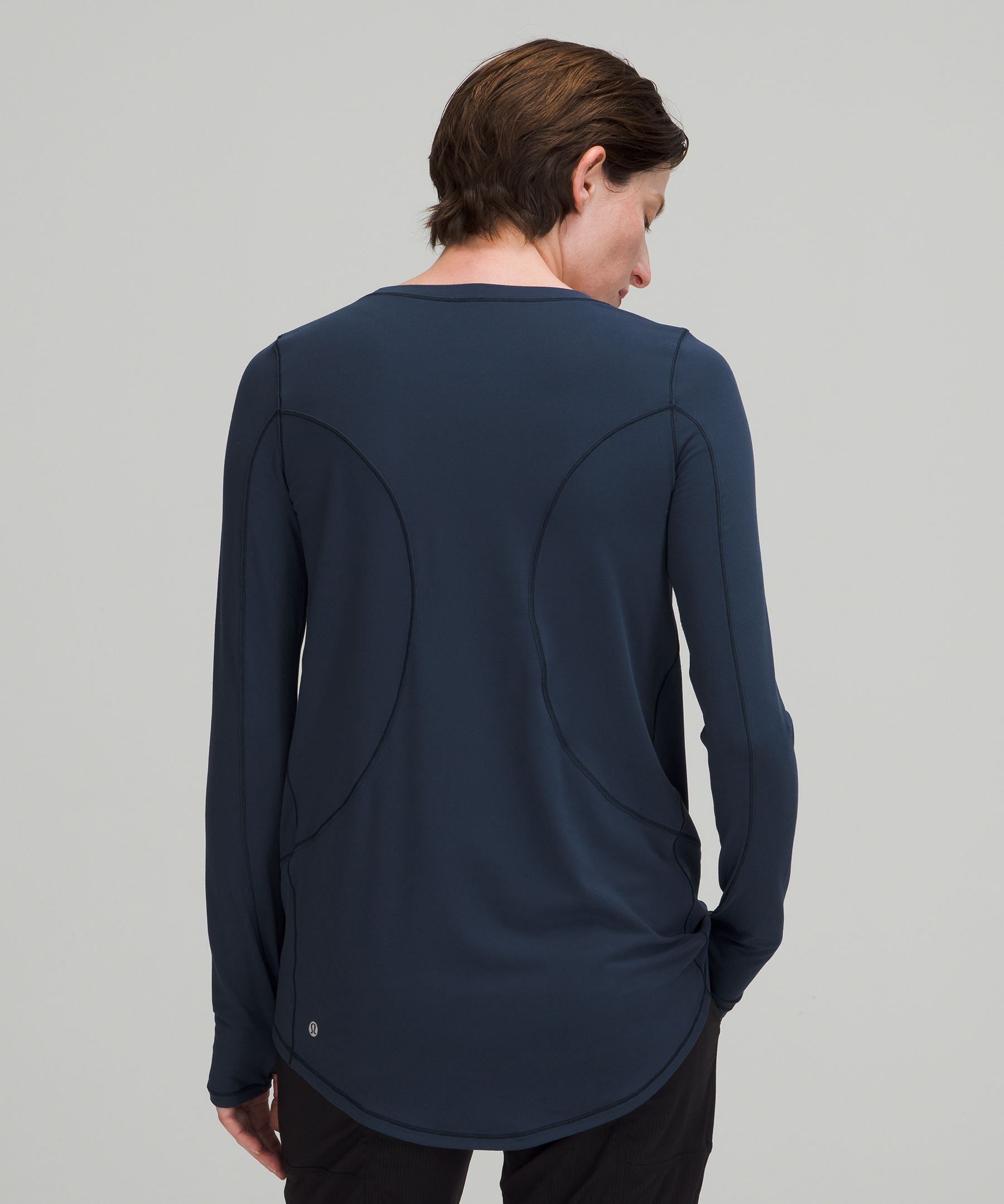 Lululemon Topper Dame Marineblå | 06893-YJVO