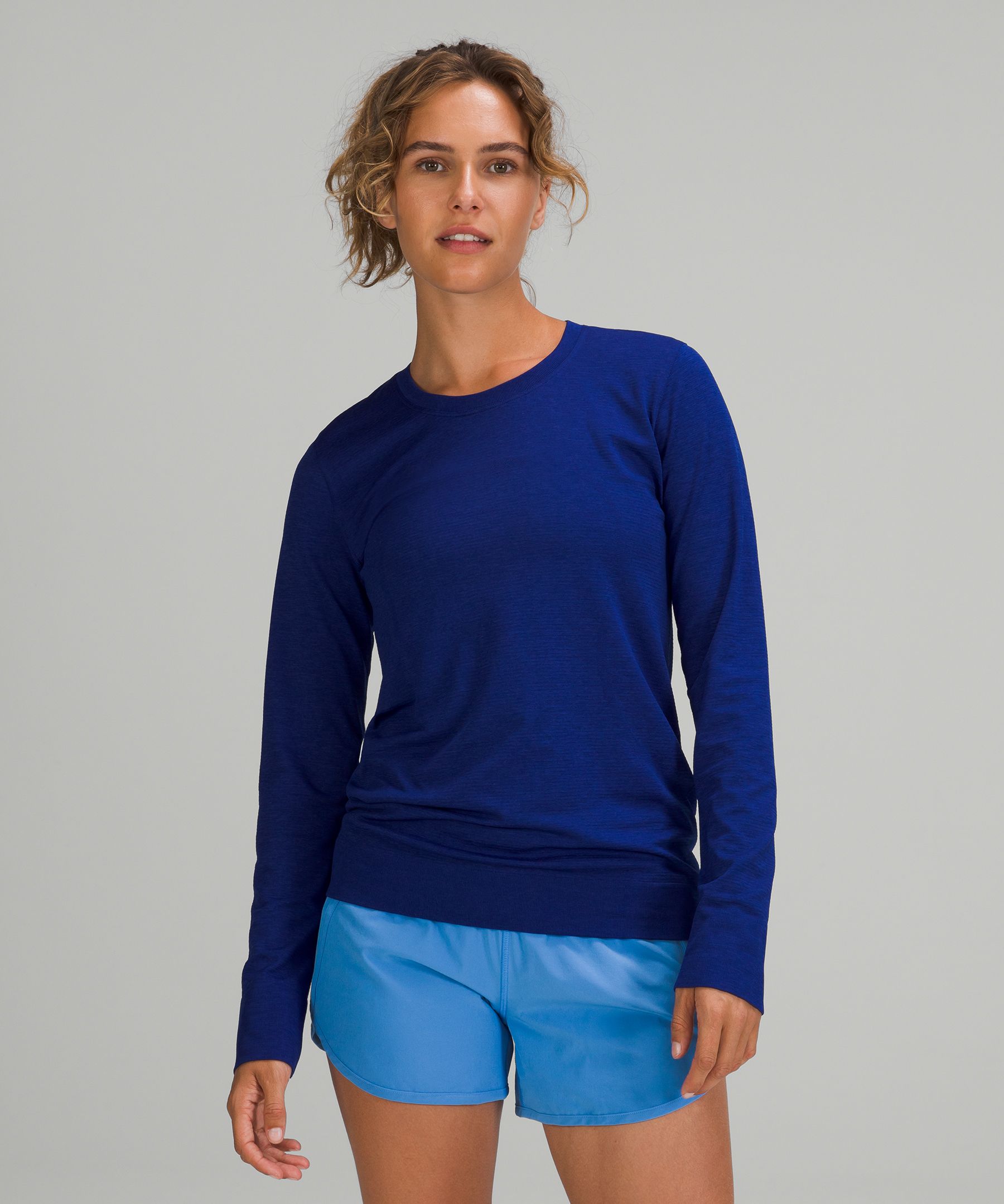 Lululemon Topper Dame Marineblå | 87360-MOBX